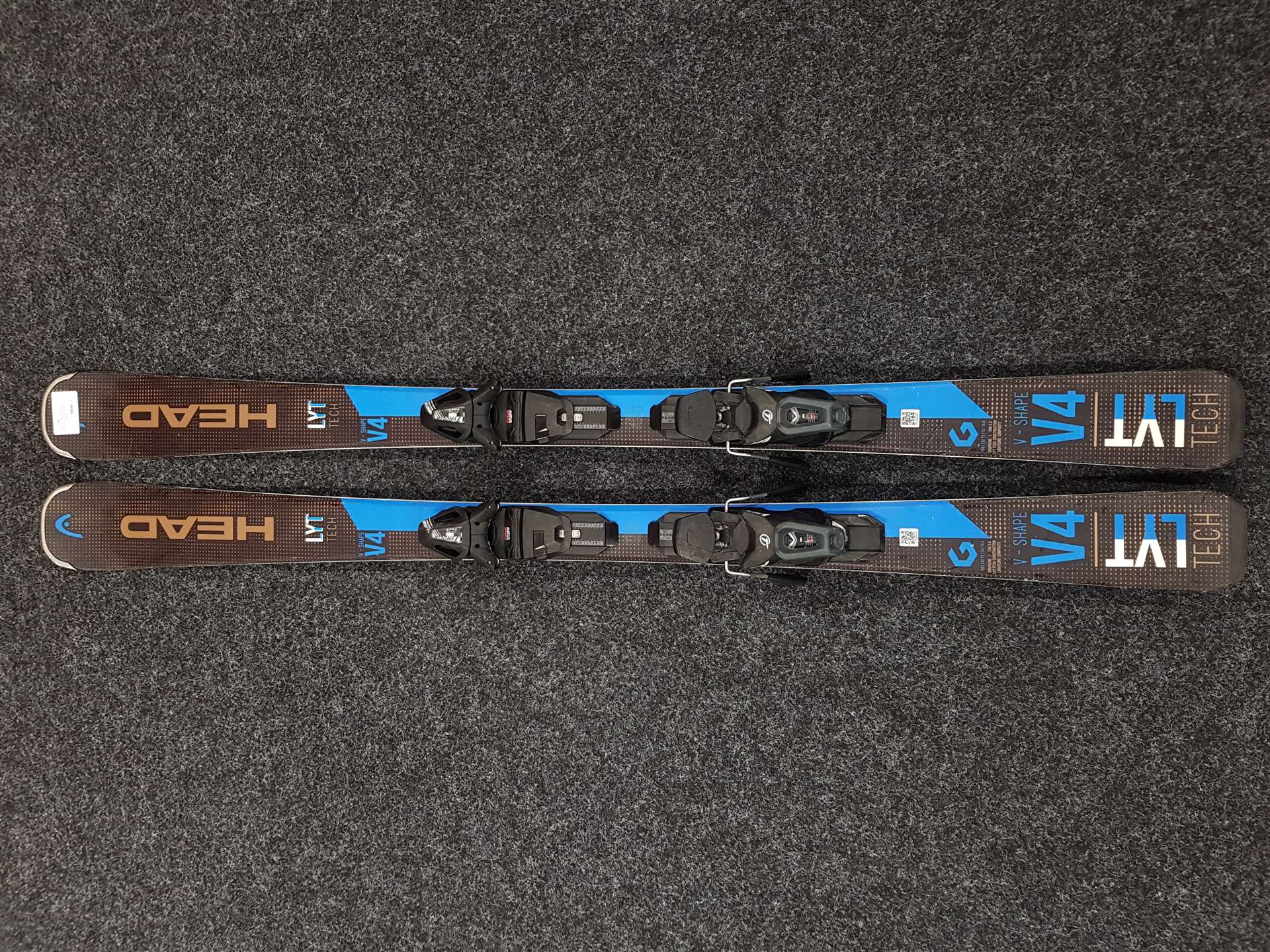 Použité lyže HEAD LYT Tech V4 + viazanie Tyrolia PR 10
