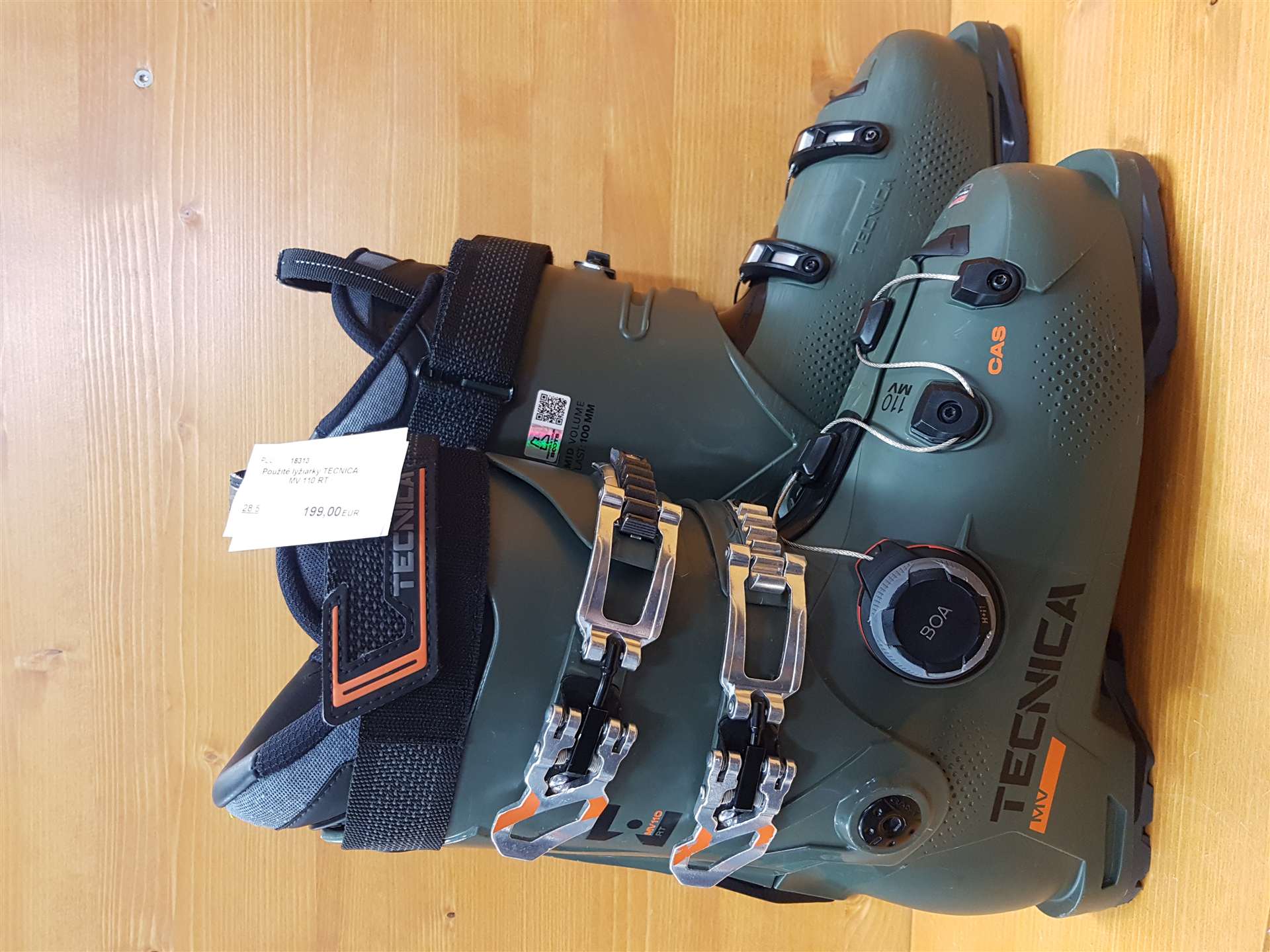 Použité lyžiarky TECNICA BOA MV 110 RT