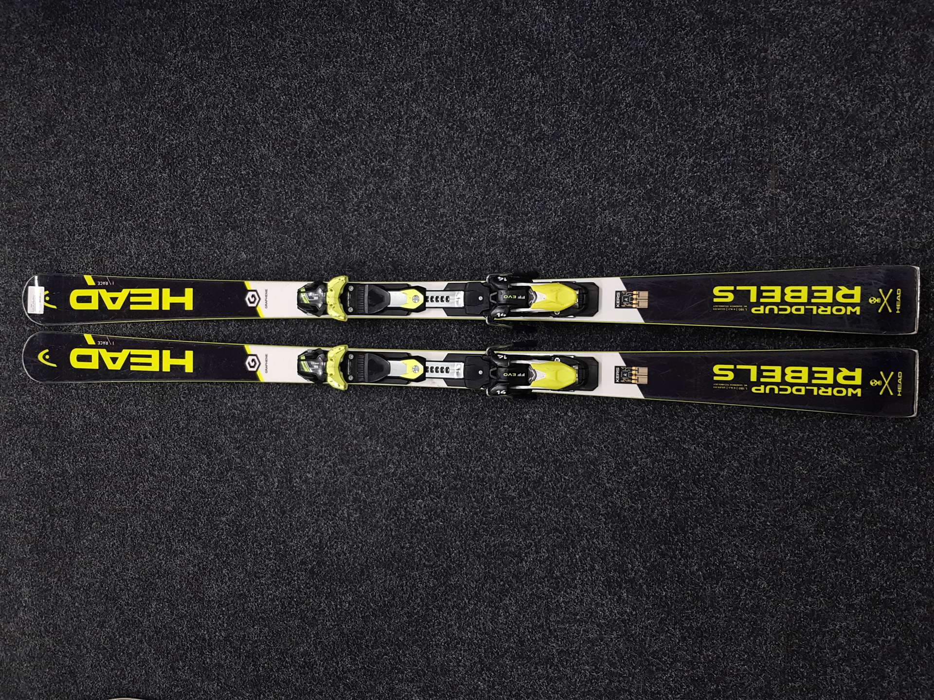 Použité lyže HEAD I/Race + viazanie Head FF Evo 14