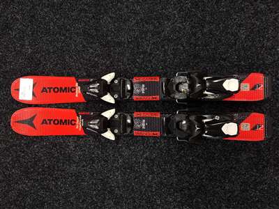 Použité detské lyže ATOMIC J2 + viazanie Atomic C5