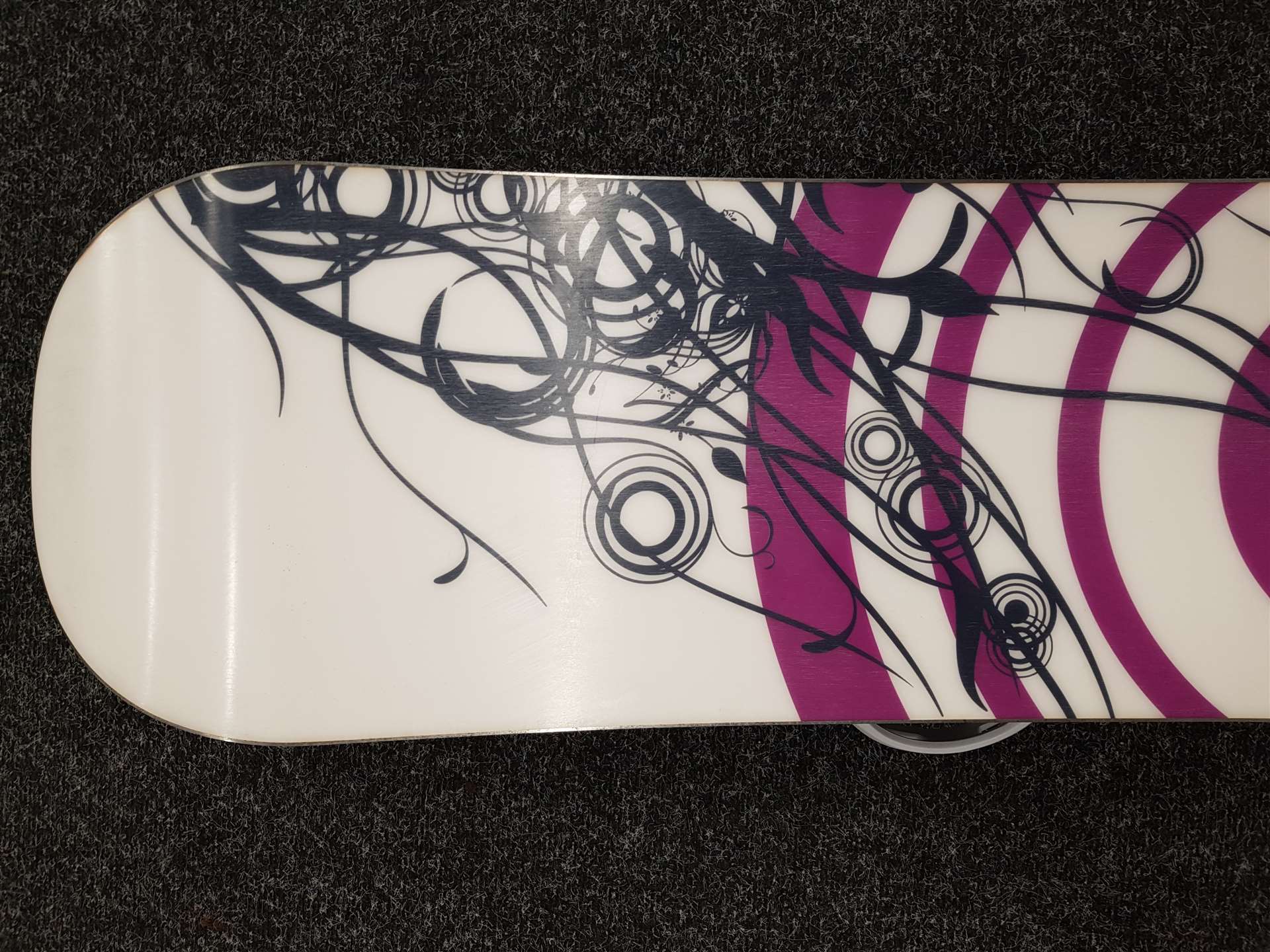 Použitý snowboard CRAZY CREEK Divane + viazanie Fire Fly veľkosť M/L