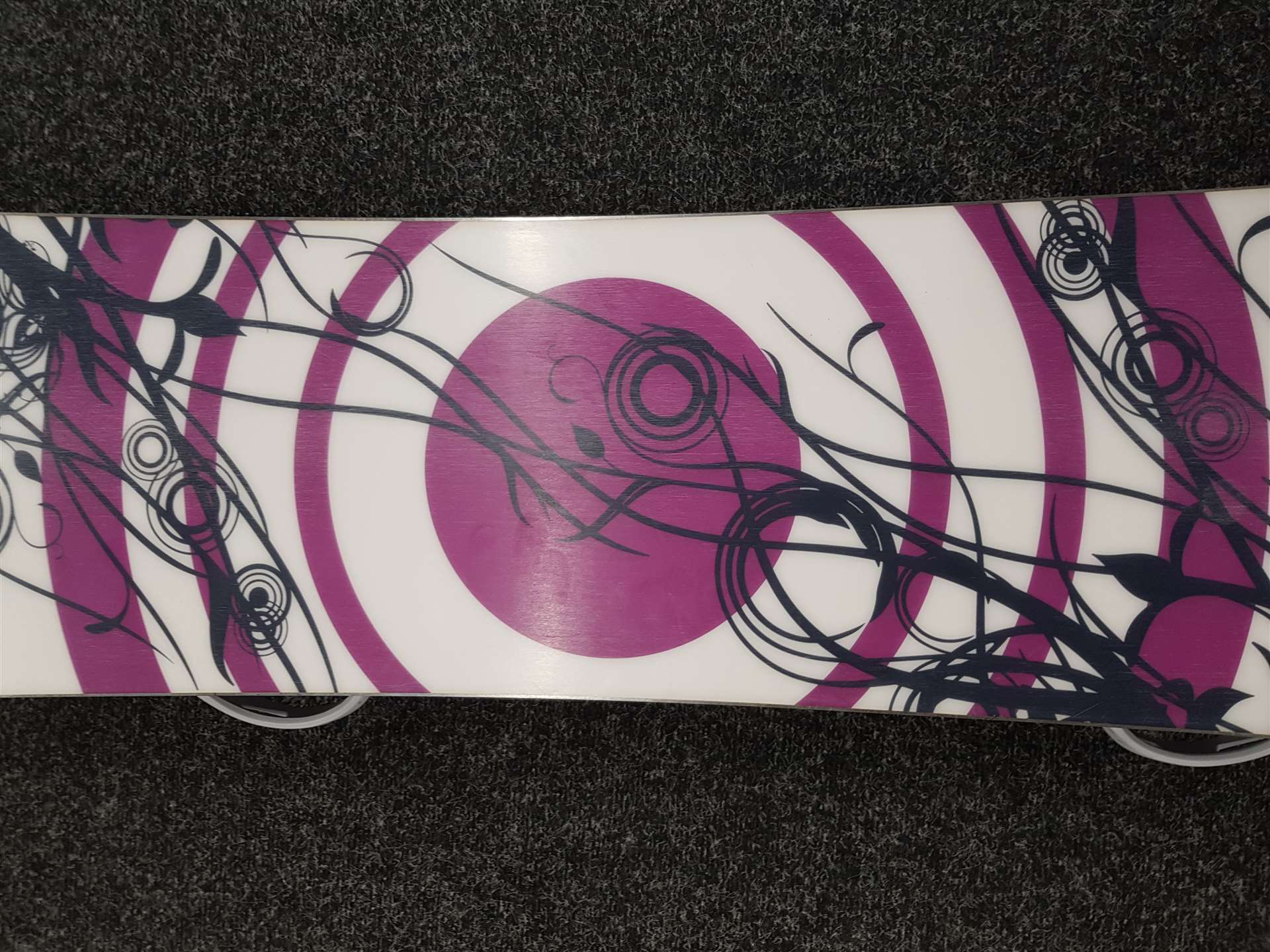Použitý snowboard CRAZY CREEK Divane + viazanie Fire Fly veľkosť M/L