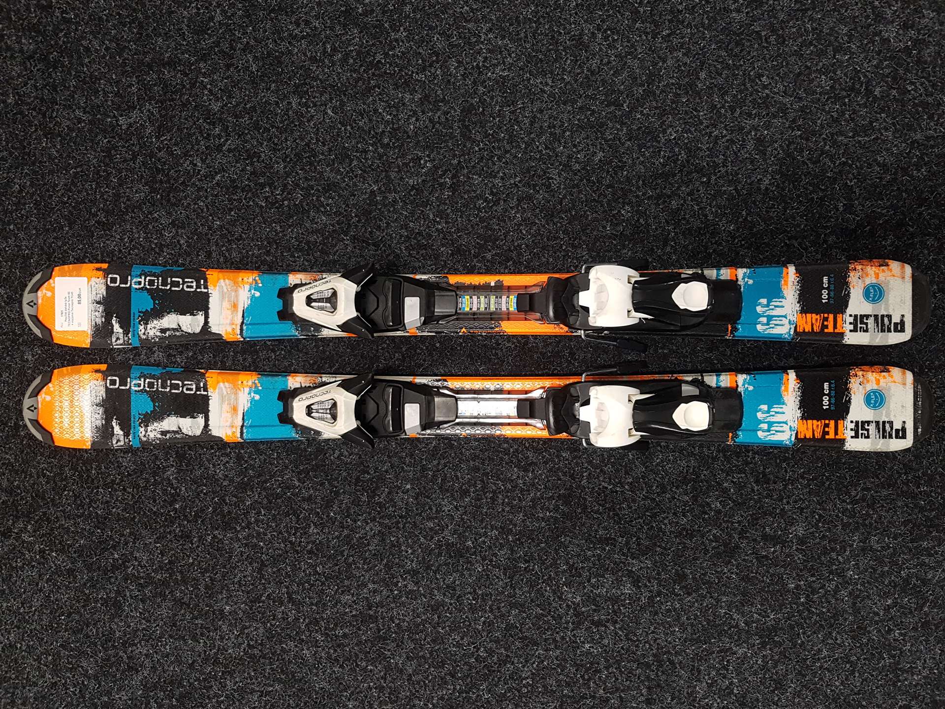 Použité detské lyže TECNOPRO Pulse Team 66 + viazanie Tecnopro TC45