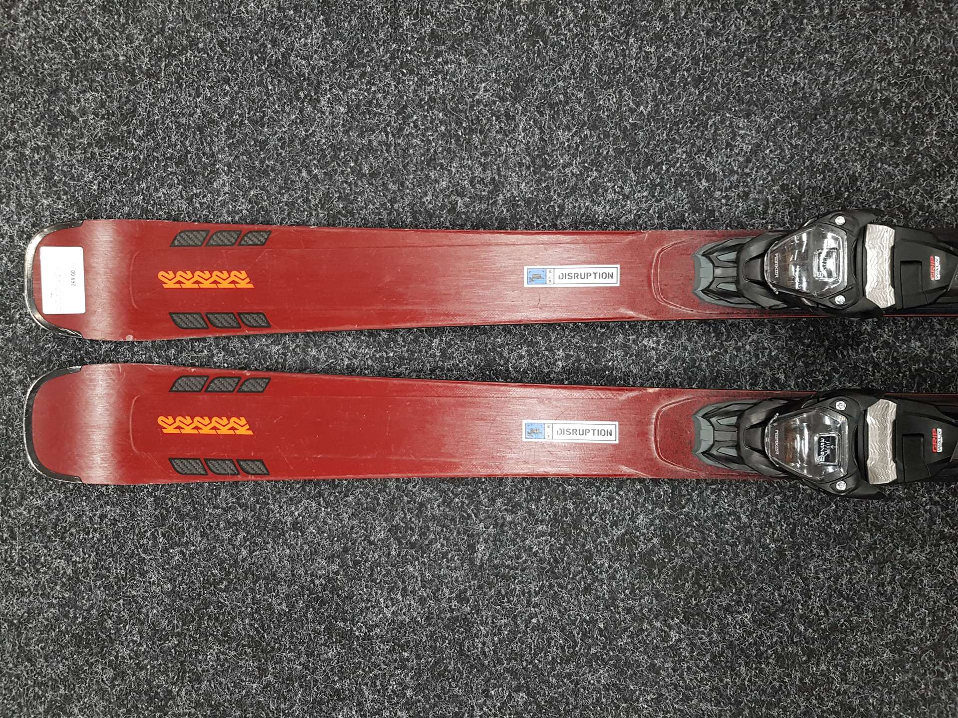 Použité lyže K2 Disruption MTi W + viazanie Marker 11