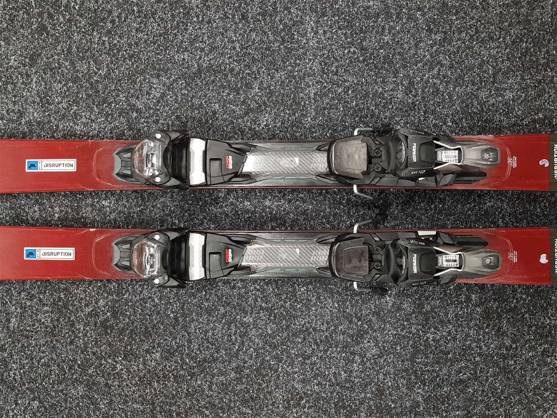 Použité lyže K2 Disruption MTi W + viazanie Marker 11