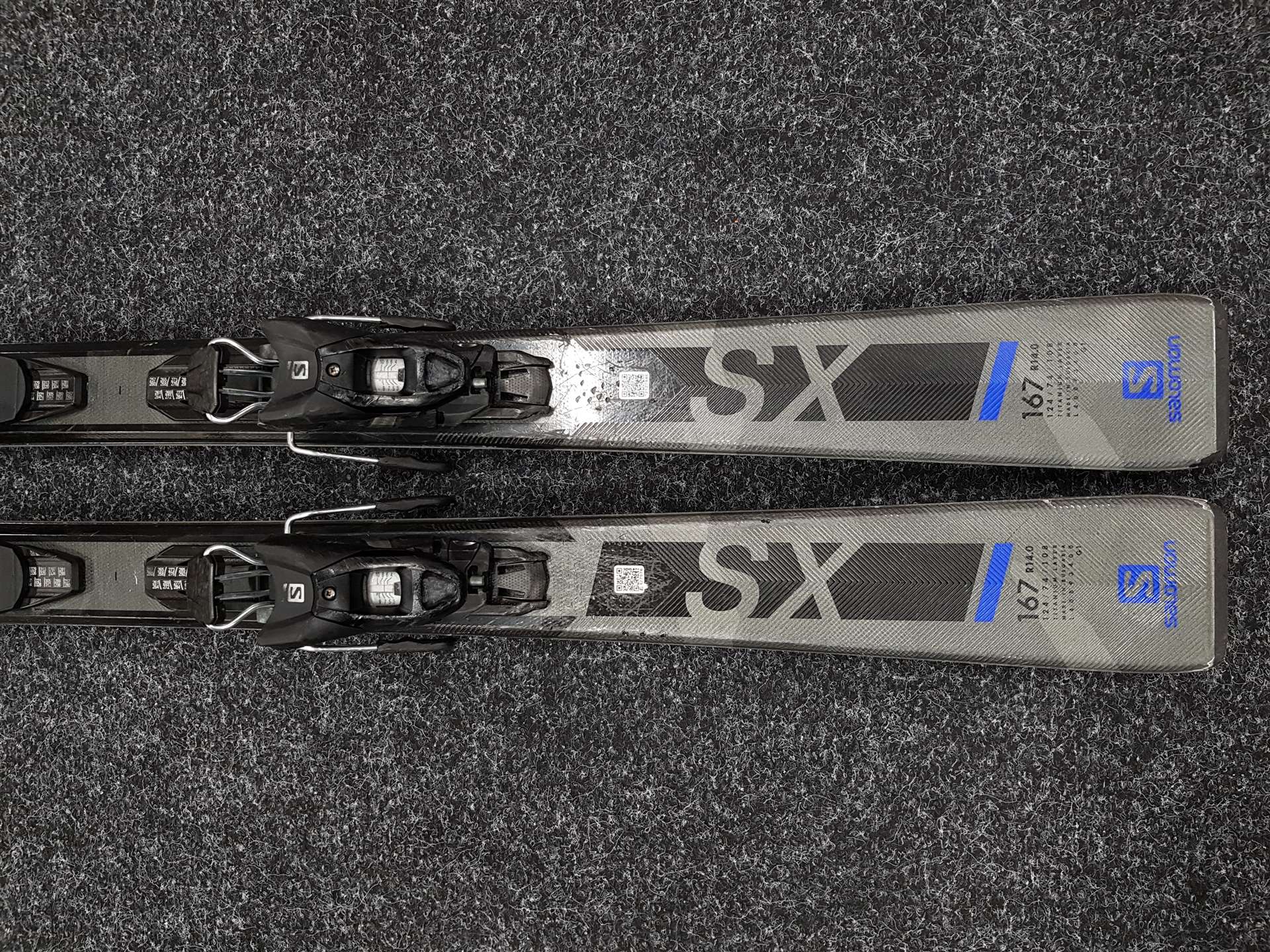 Použité lyže SALOMON S/Force SX + viazanie Salomon L10