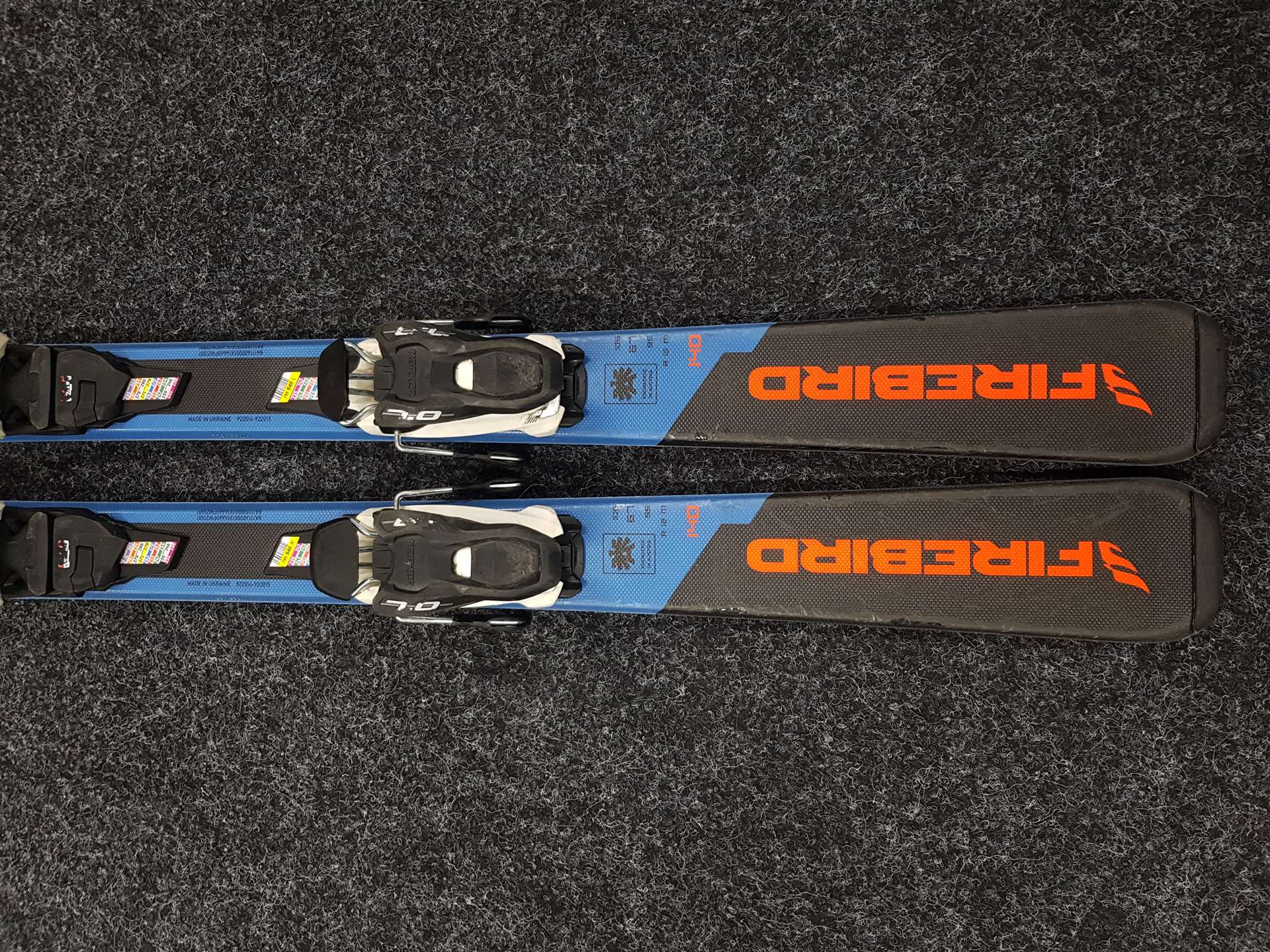 Použité lyže BLIZZARD Firebird JR + viazanie Marker 7.0
