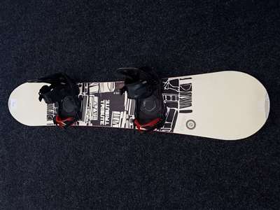 Použitý snowboard HEAD Tribute R + viazanie Salomon veľkosť M