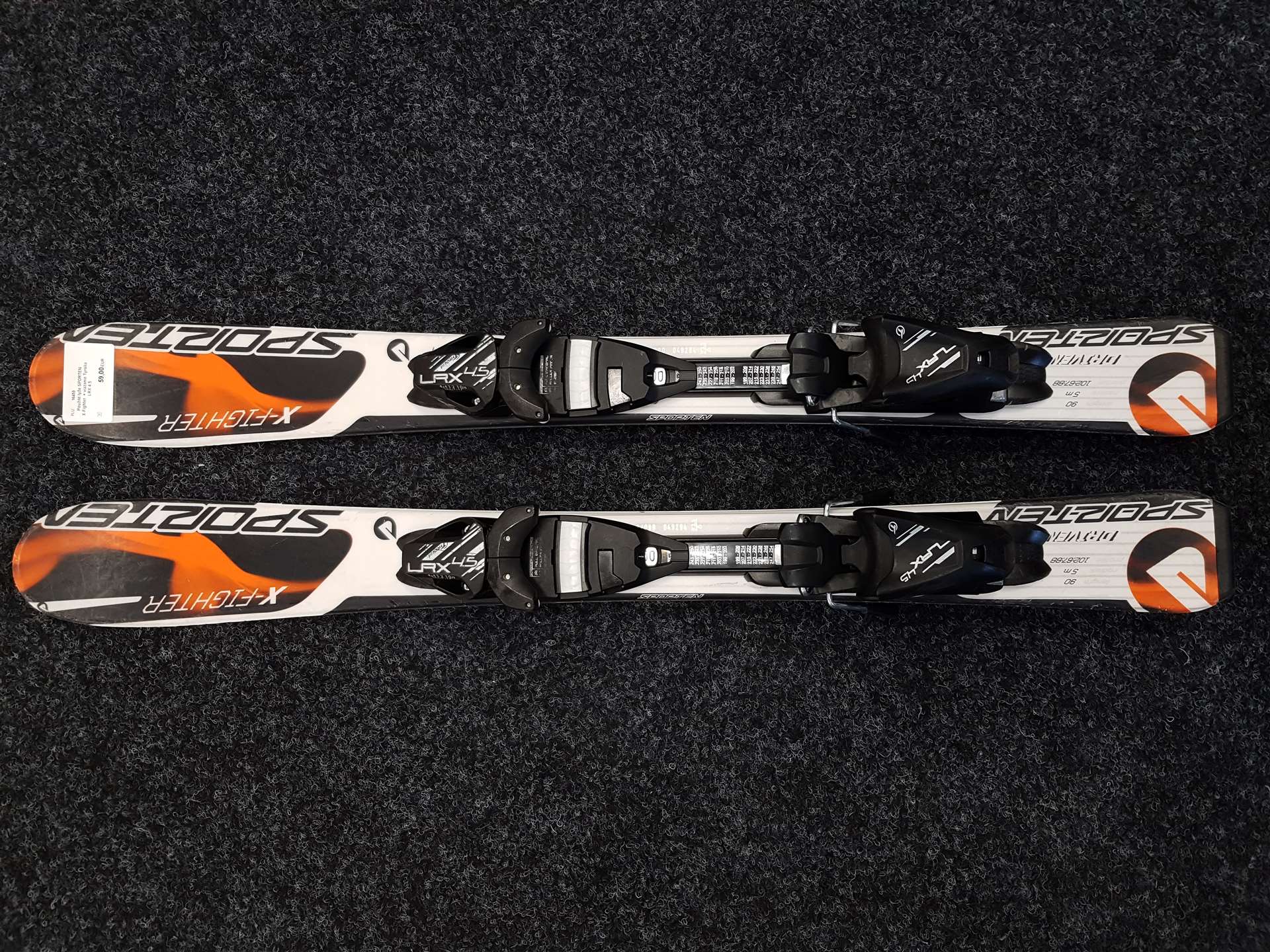 Použité lyže SPORTEN X-Fighter  + viazanie Tyrolia LRX 4.5