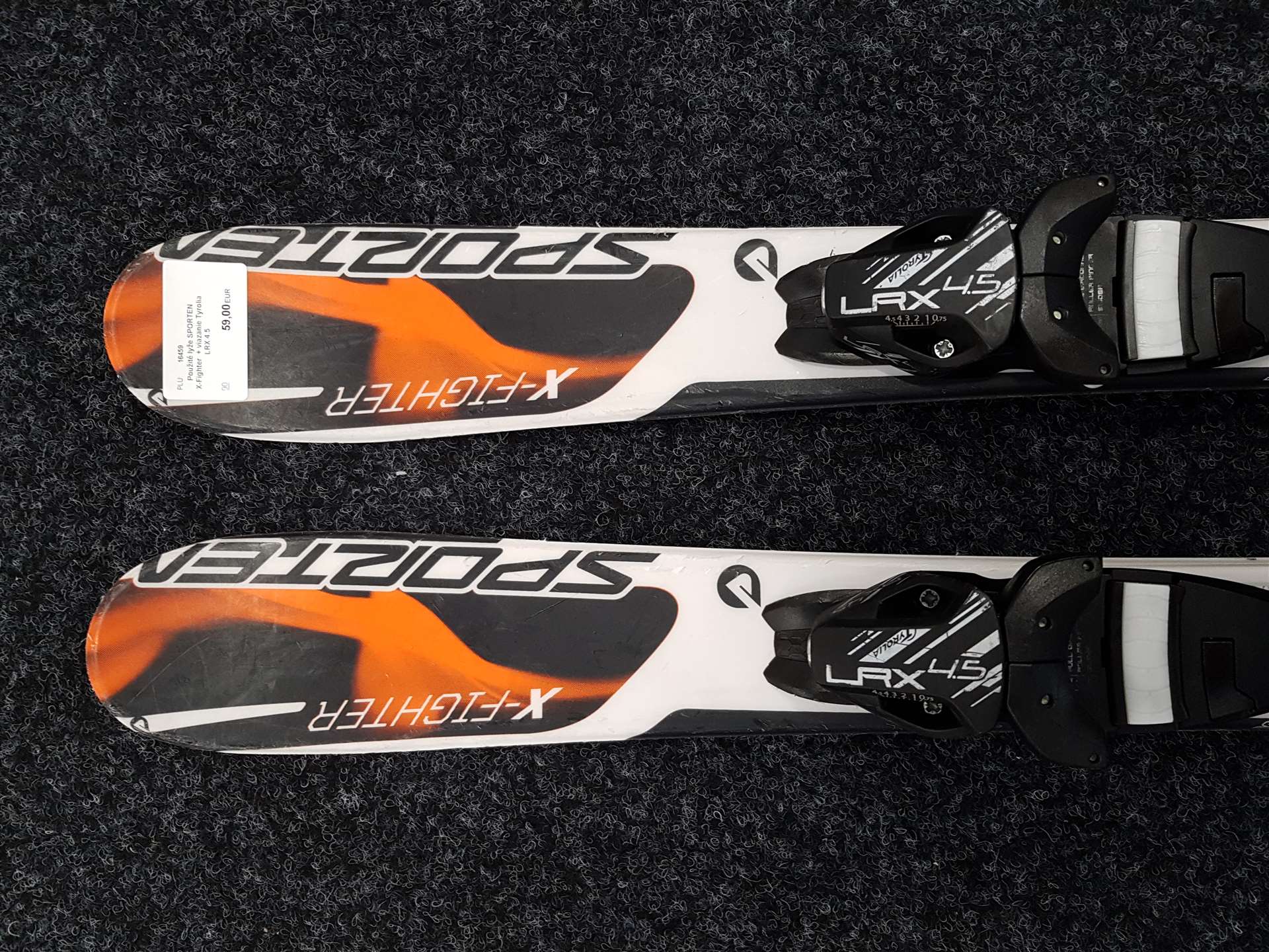 Použité lyže SPORTEN X-Fighter  + viazanie Tyrolia LRX 4.5
