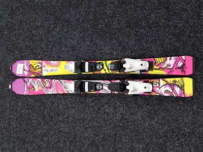 Použité detské lyže SPORTEN Bugaboo Girl + viazanie Tyrolia SLR 4.5