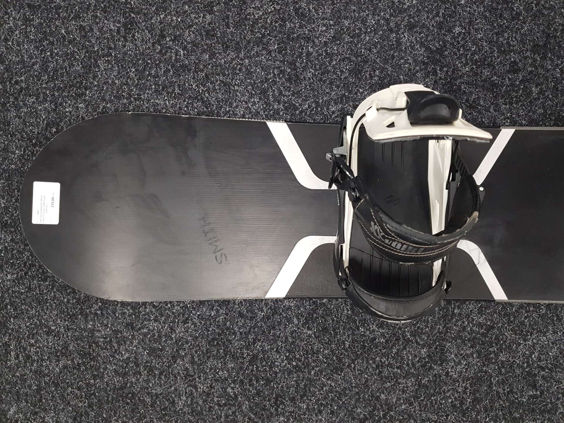 Použitý snowboard VOLKL Coal + viazanie Volkl Fastec veľkosť L
