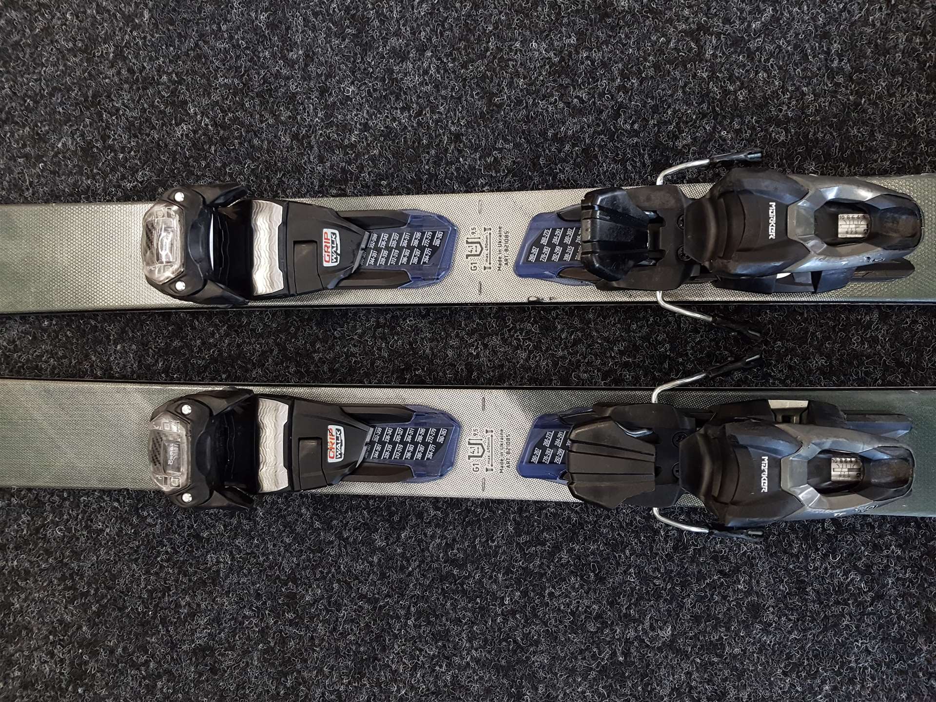 Použité lyže BLIZZARD Brahma 82 SP + viazanie Marker TPC 10