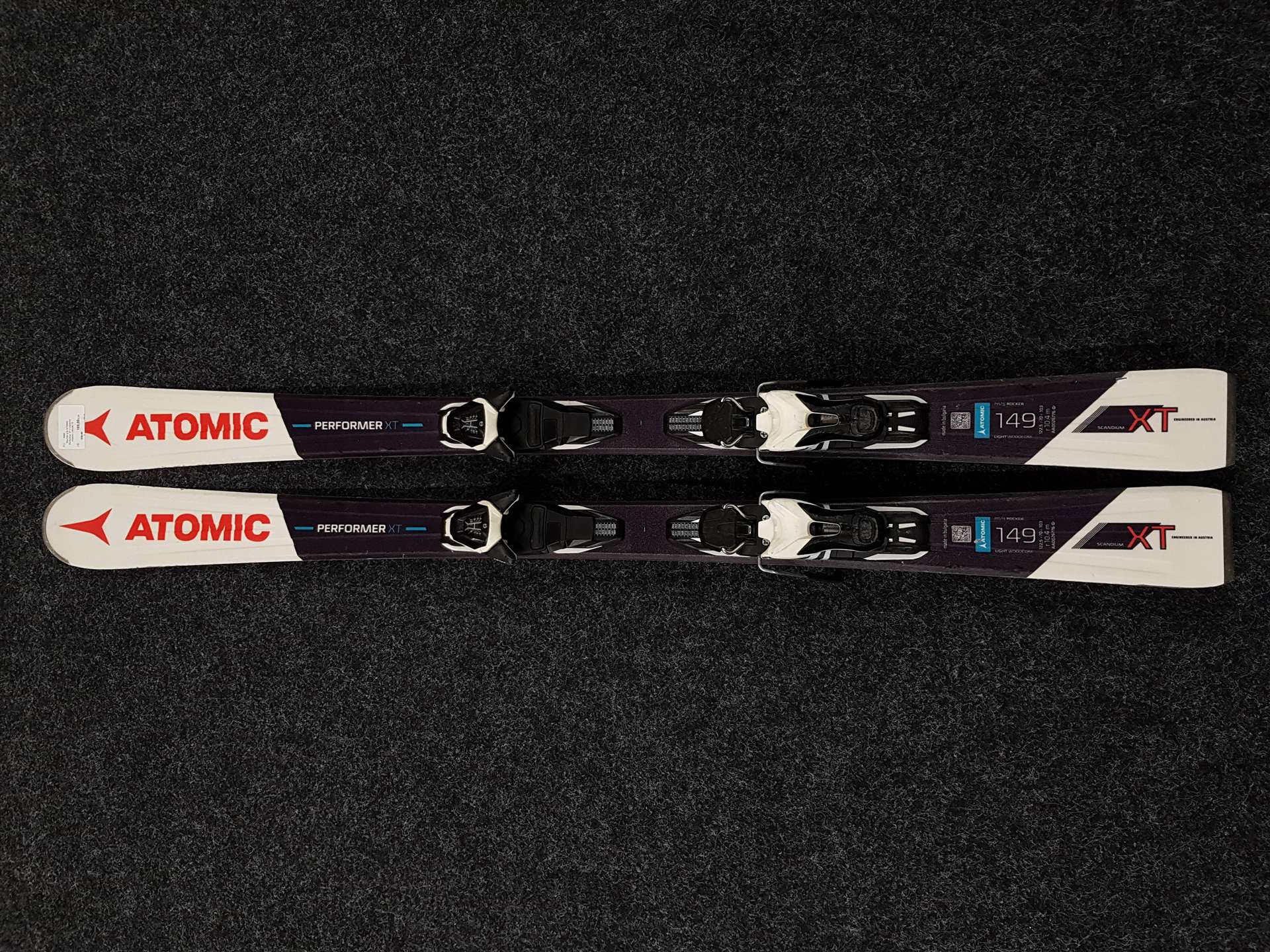 Použité lyže ATOMIC Performer XT + viazanie Atomic Lithium 10
