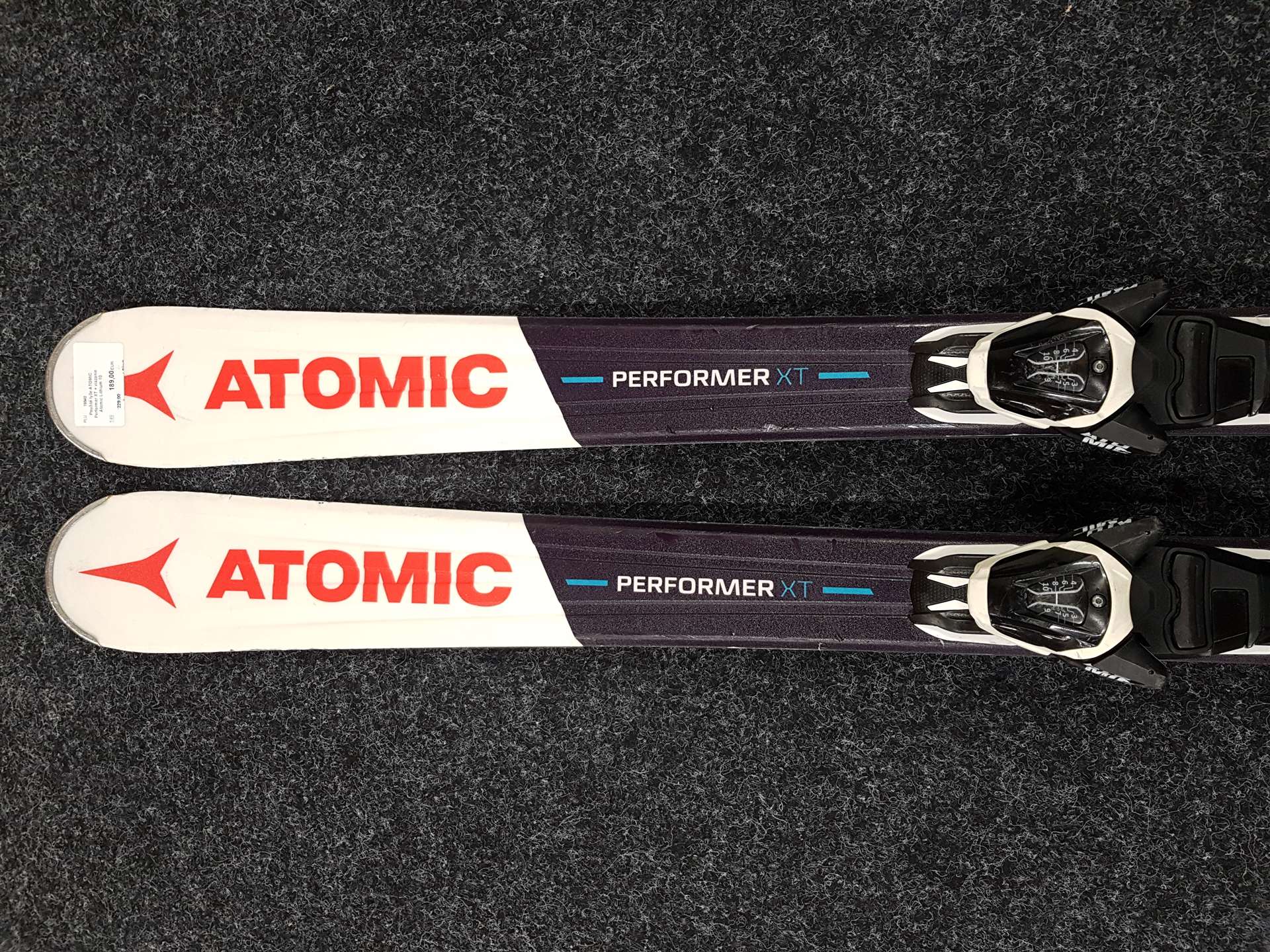 Použité lyže ATOMIC Performer XT + viazanie Atomic Lithium 10