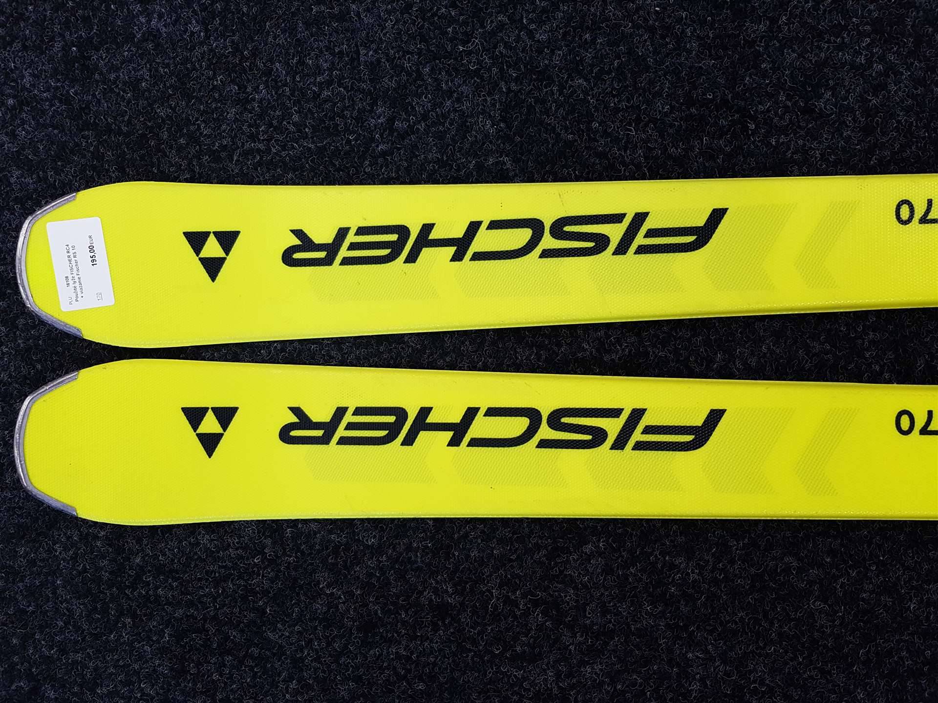 Použité lyže FISCHER RC4 + viazanie Fischer RS 10