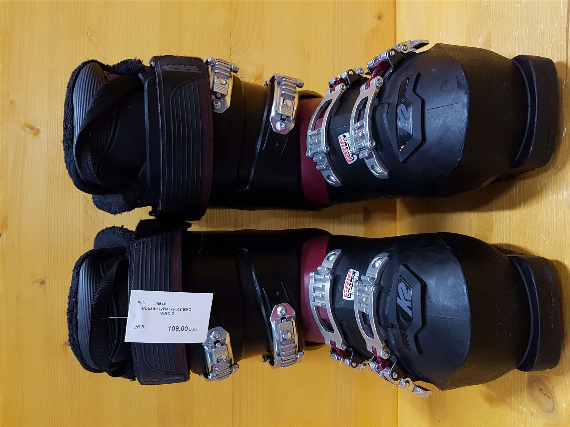 Použité lyžiarky K2 BFC WRX 2