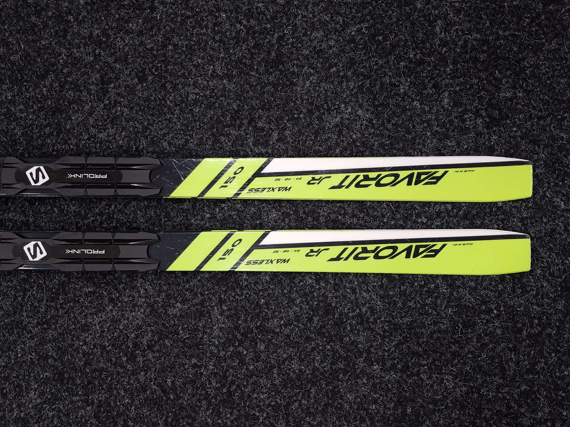 Použité bežecké lyže SPORTEN Favorit JR  + viazanie NNN Salomon