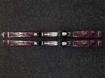 Použité lyže ATOMIC Black Minx + viazanie Atomic 4Tix 10