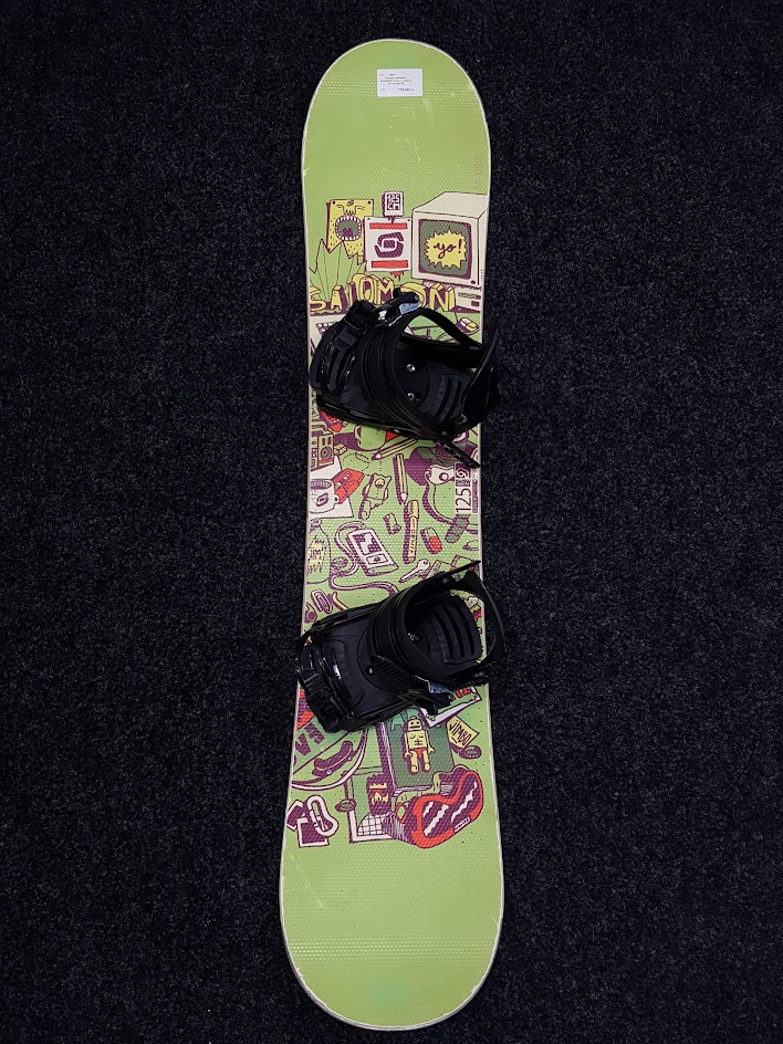 Použitý snowboard SALOMON Jimbo + viazanie SP veľkosť XS
