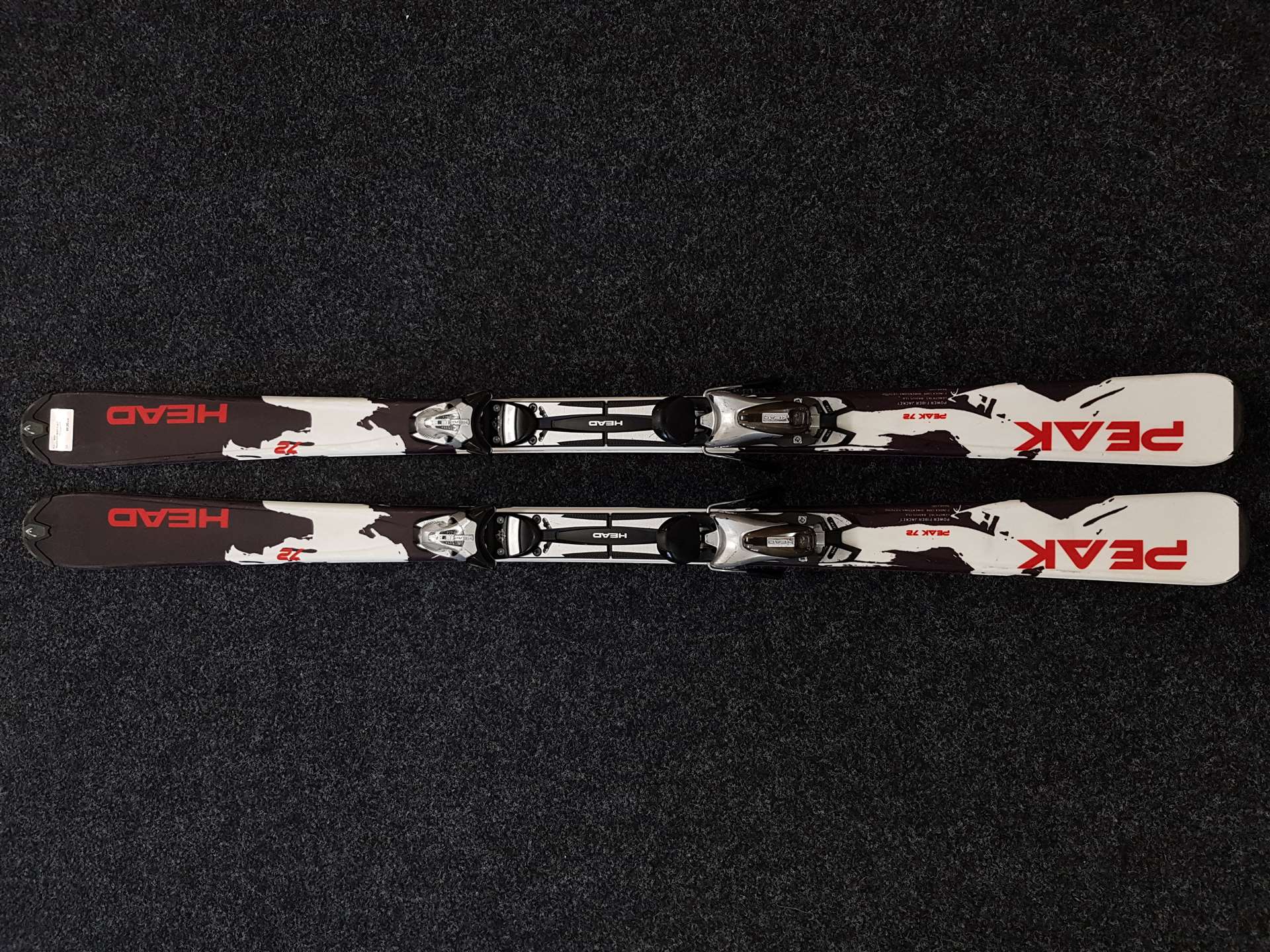 Použité lyže HEAD Peak 72 + viazanie Head SL 10.0