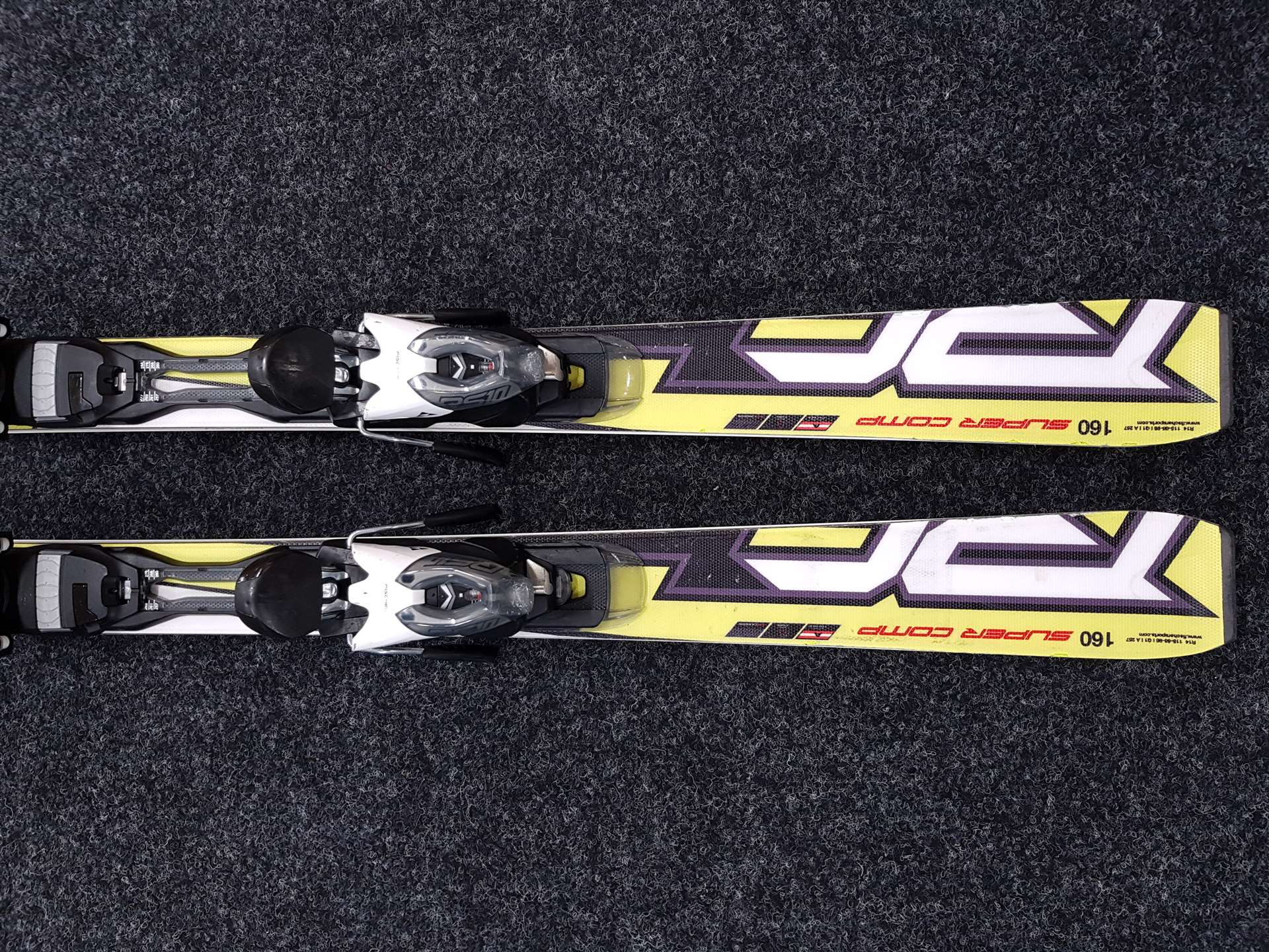 Použité lyže FISCHER Super Comp  + viazanie Fischer RS 10