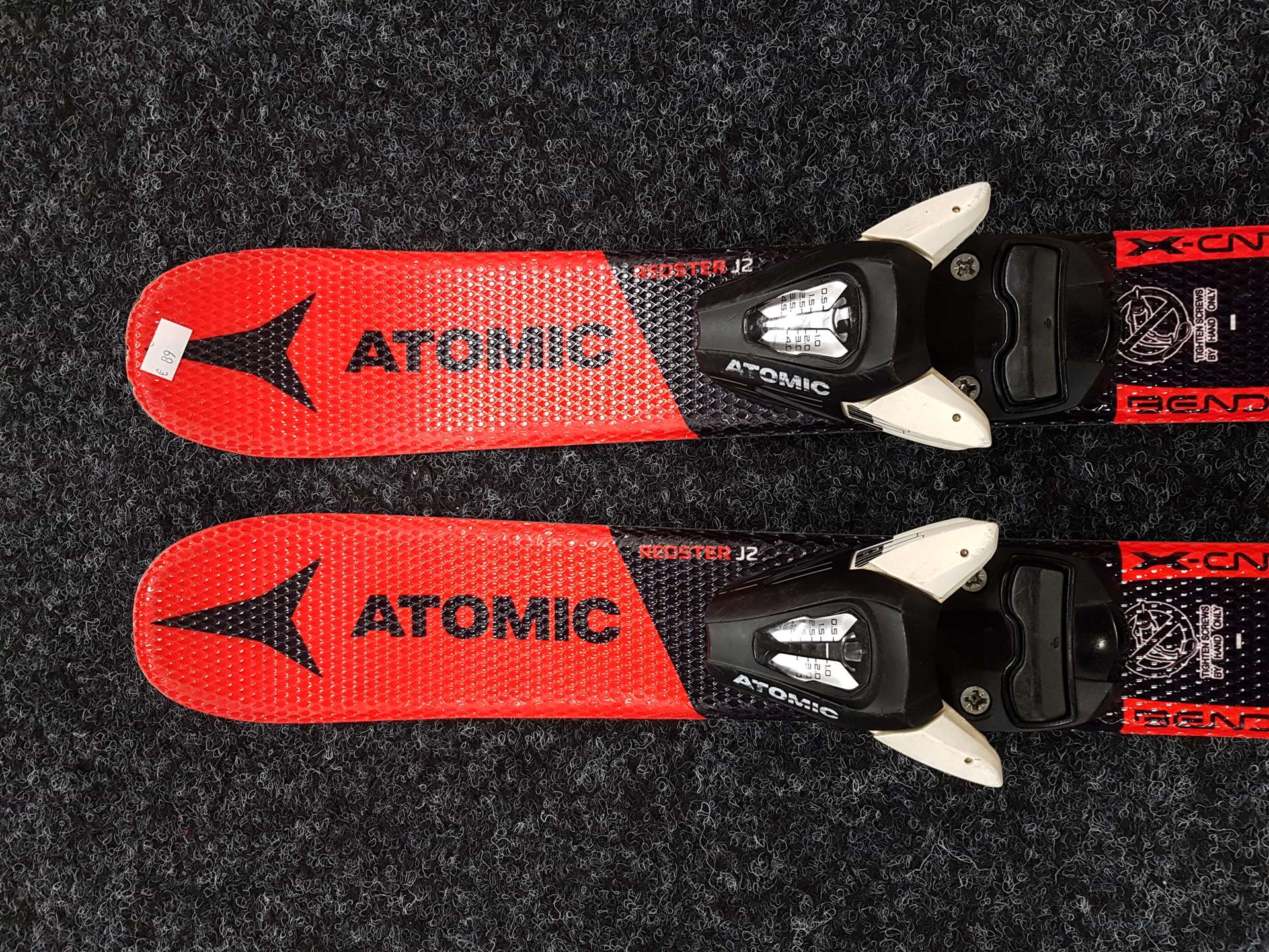 Použité lyže ATOMIC Bend-X J2 + viazanie Atomic C5