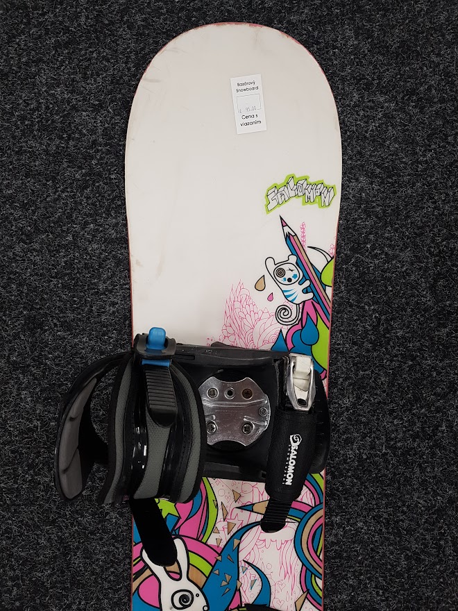 Gebrauchtes Salomon Grace Snowboard + Salomon Speedfit Bindungen Größe M