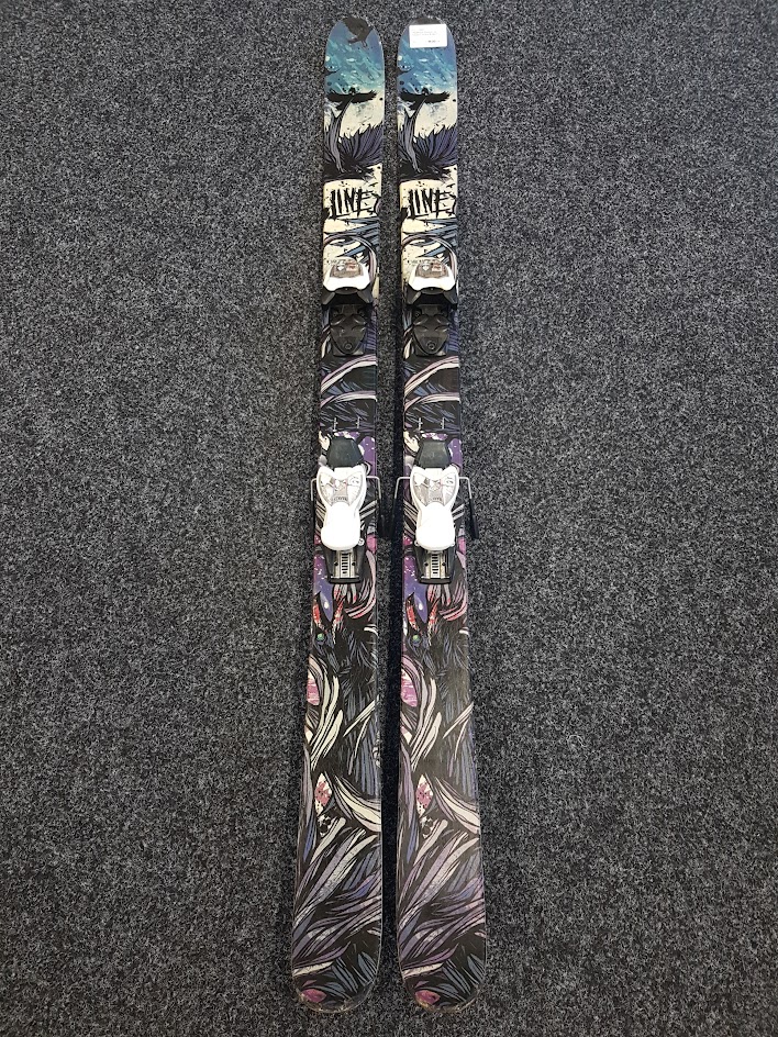 Použité lyže freestyle Line Chronic + viazanie Marker 7
