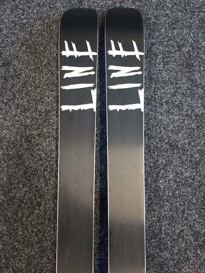 Použité lyže freestyle Line Chronic + viazanie Marker 7