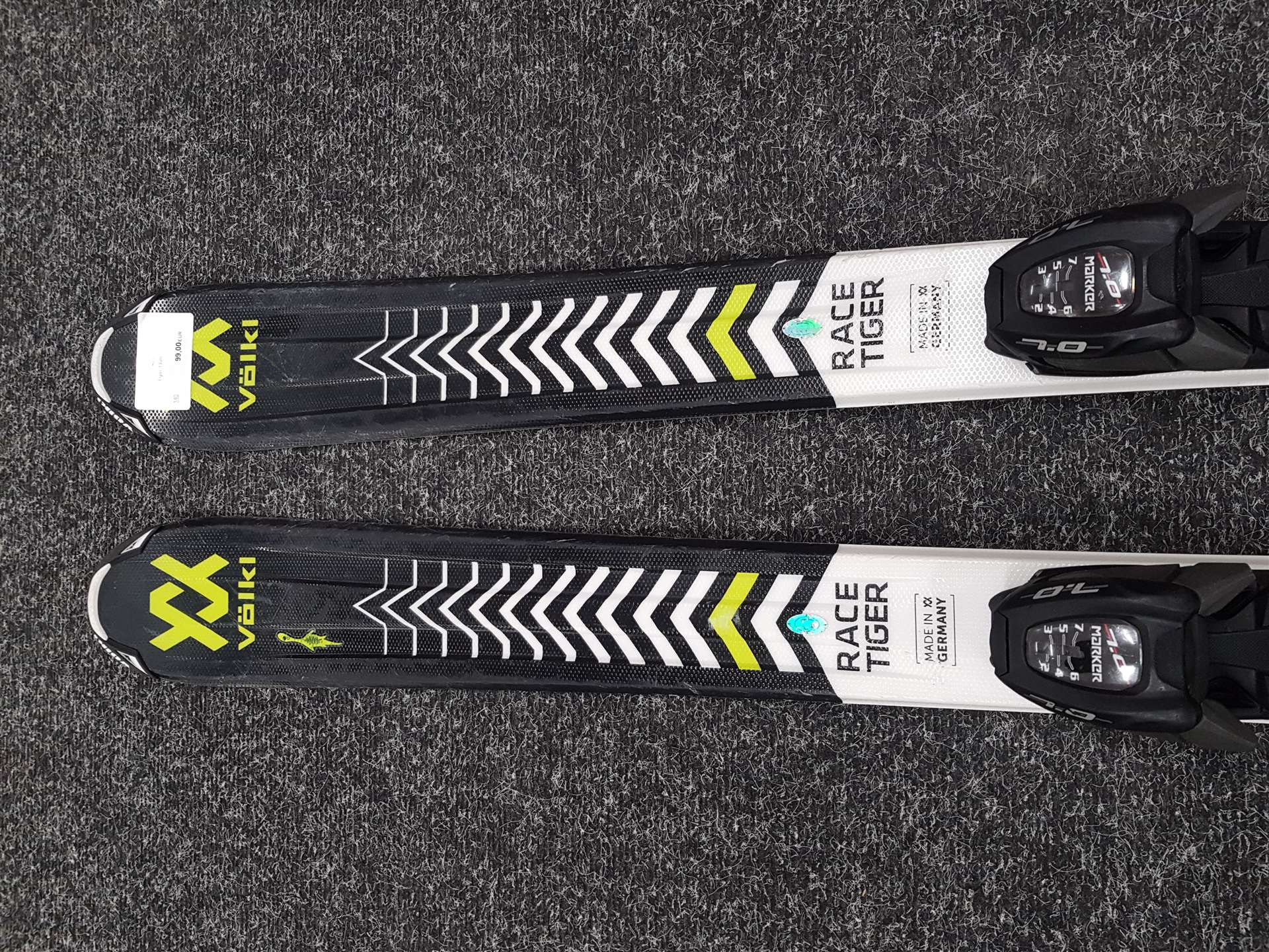 Použité lyže VOLKL Race Tiger 13JR