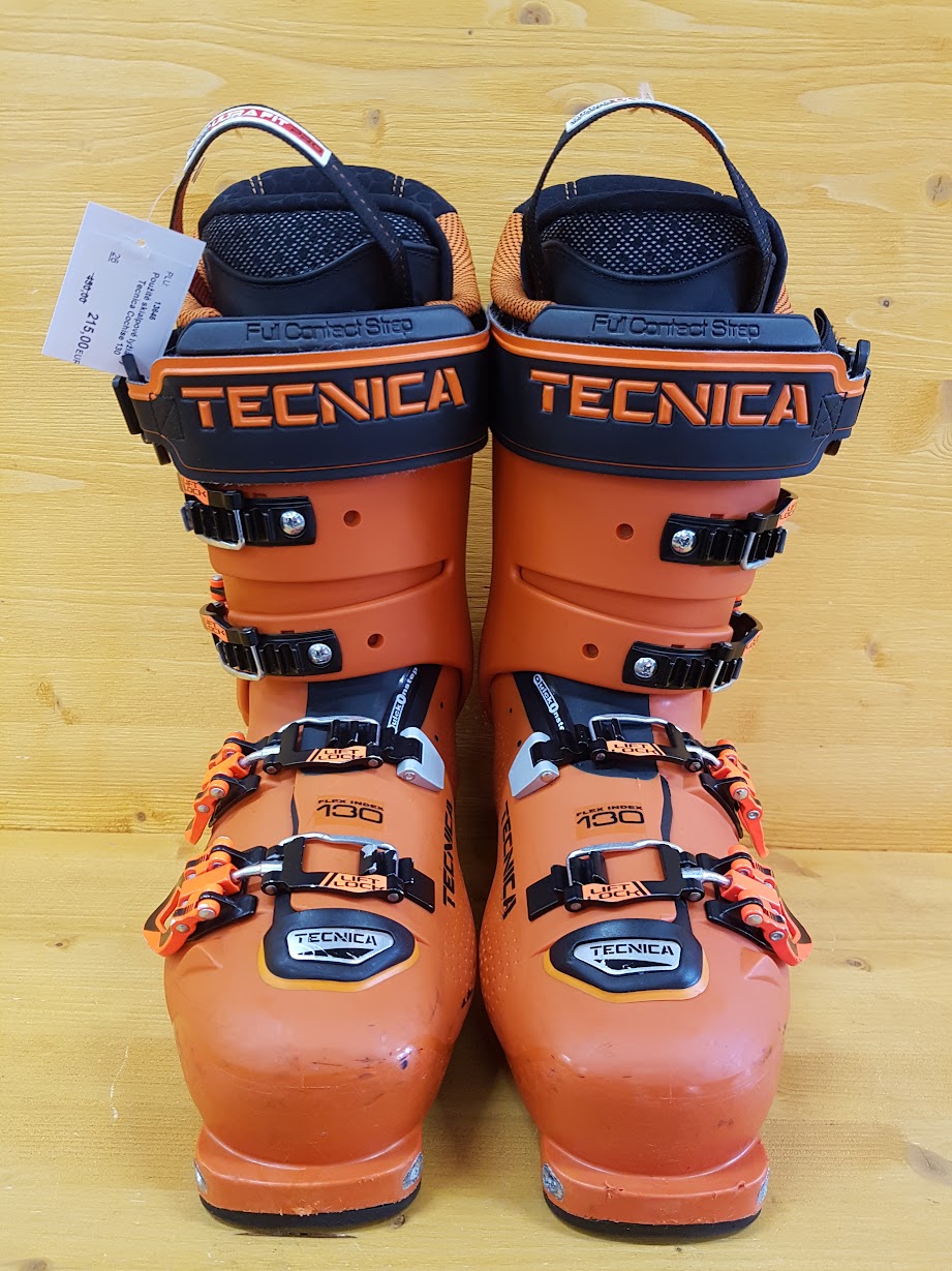 Použité allmountain lyžařky TECNICA Cochise 130 DYN GW, brick orange