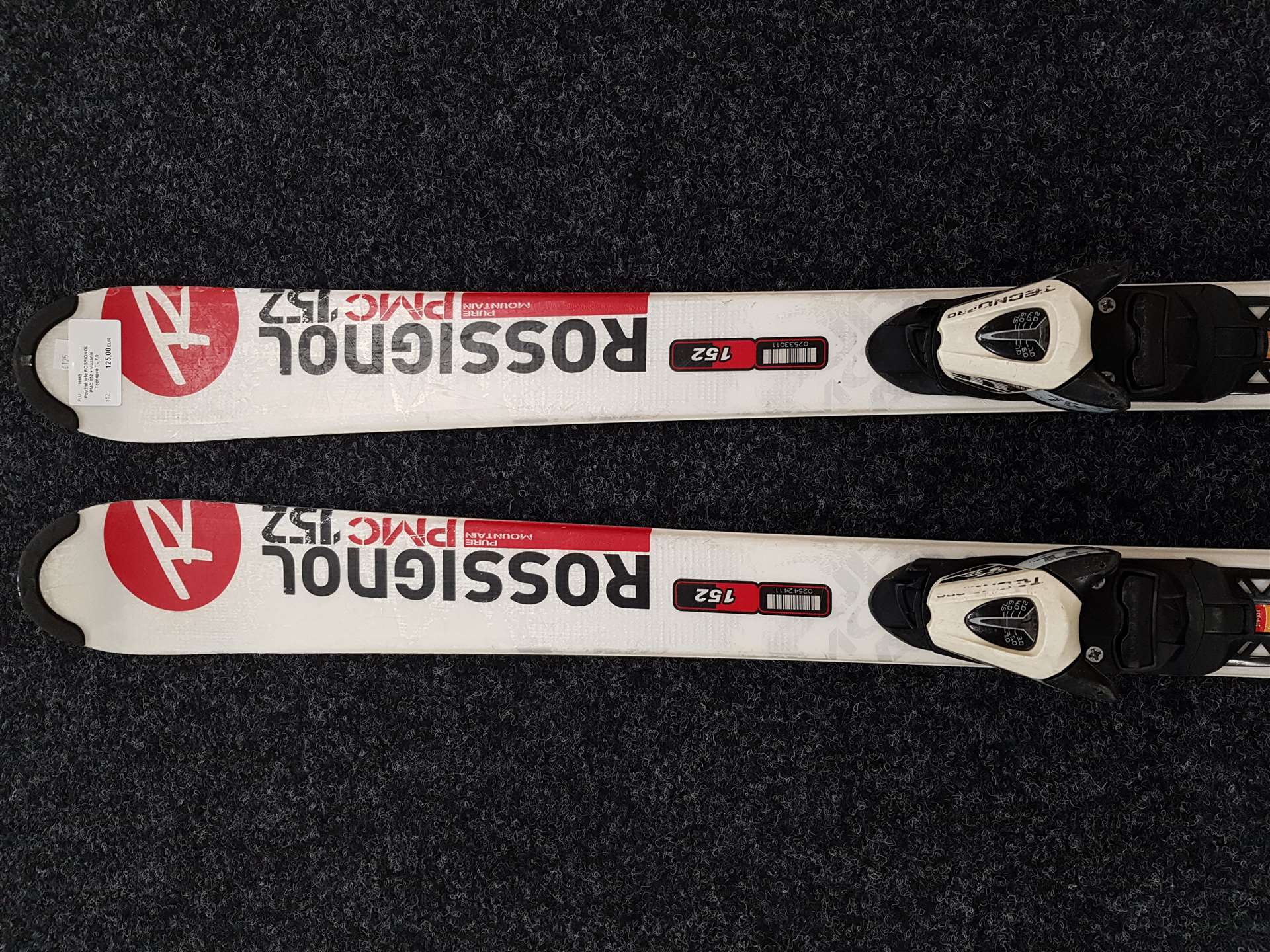 Použité lyže ROSSIGNOL PMC 152 + viazanie Tecnopro TL 7,5