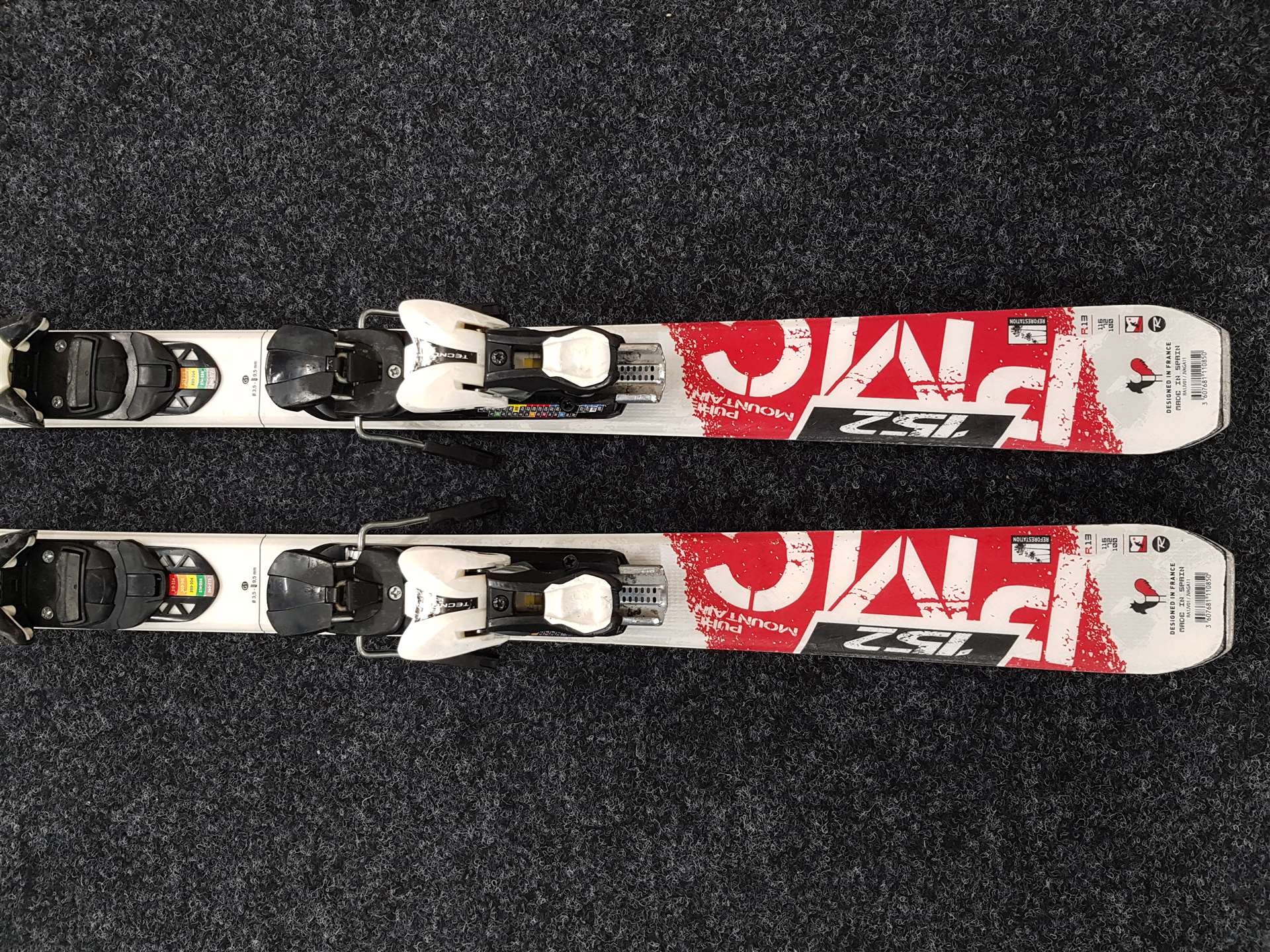 Použité lyže ROSSIGNOL PMC 152 + viazanie Tecnopro TL 7,5