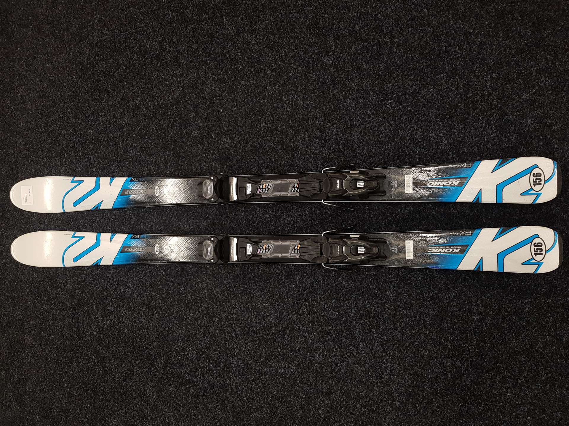 Použité lyže K2 Konic + viazanie Marker M3 10