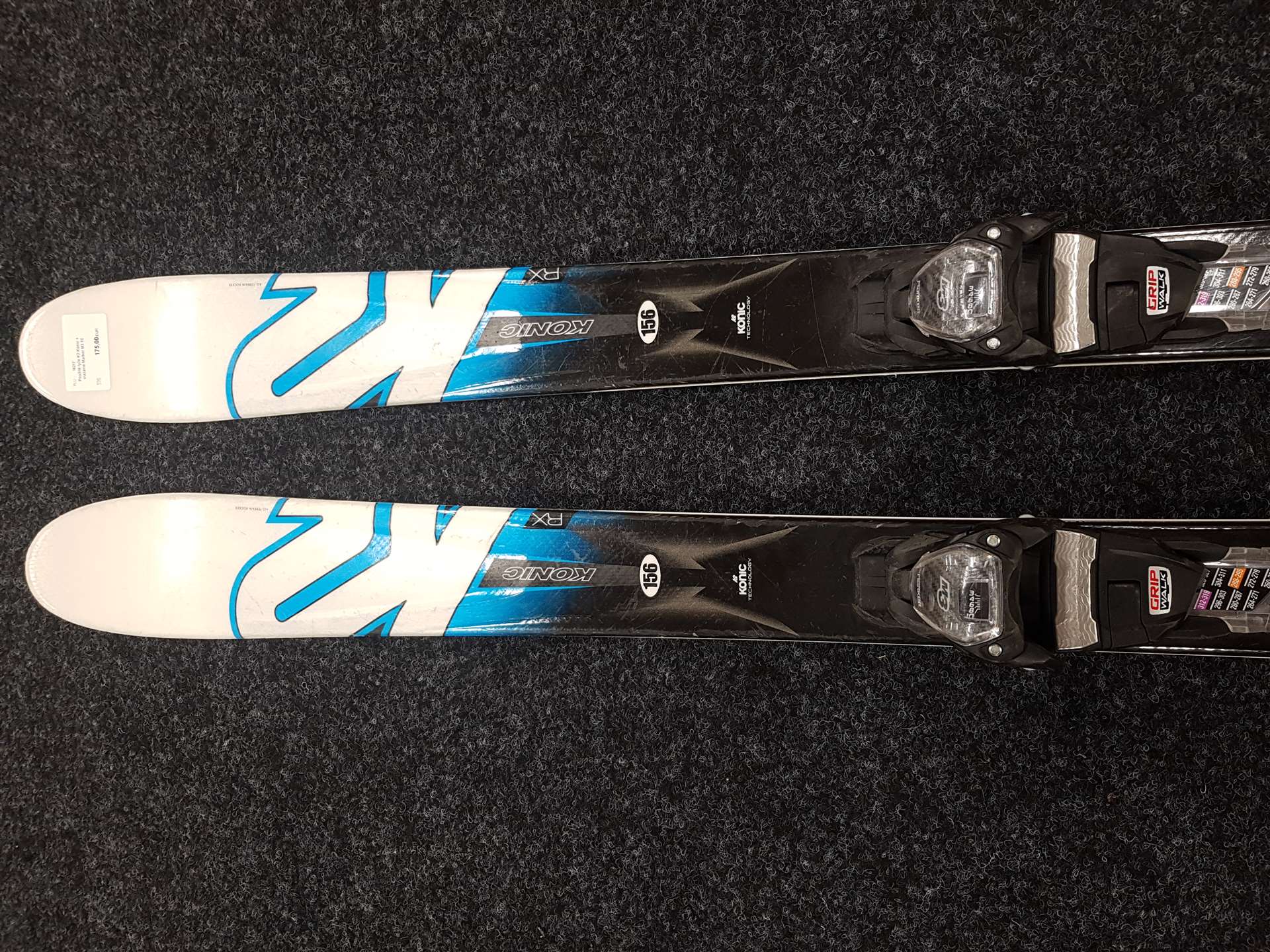 Použité lyže K2 Konic + viazanie Marker M3 10