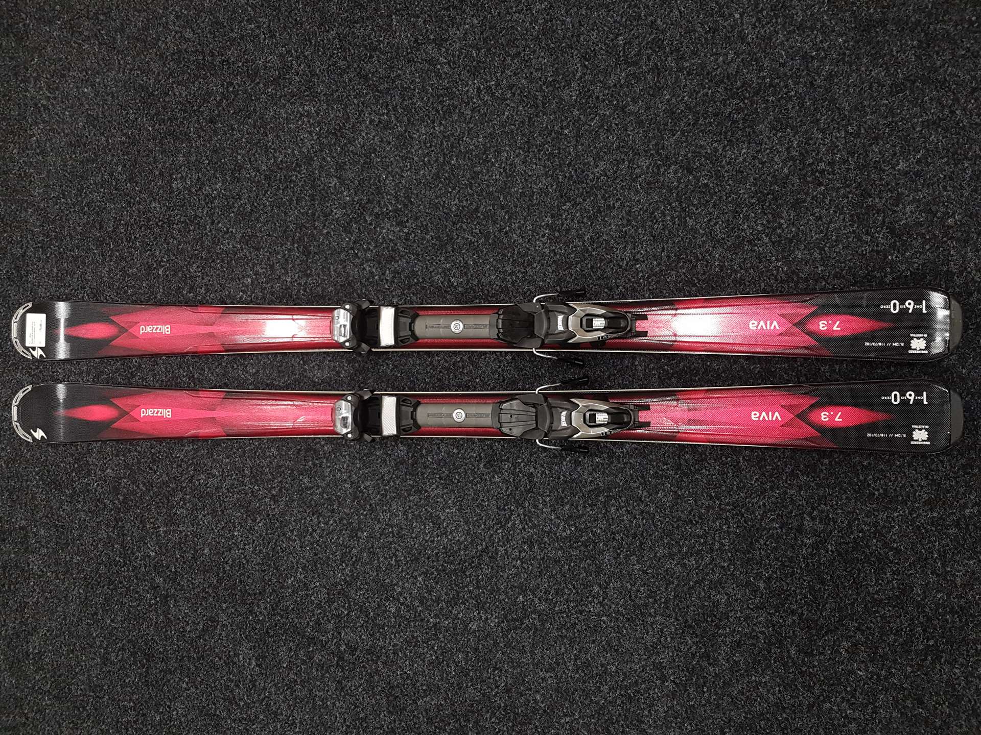 Použité lyže BLIZZARD Viva 7.3 + viazanie Marker  Tp 10