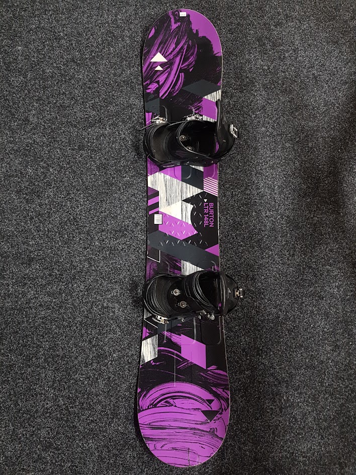 Použitý snowboard Burton LTR + viazanie Burton veľkost M