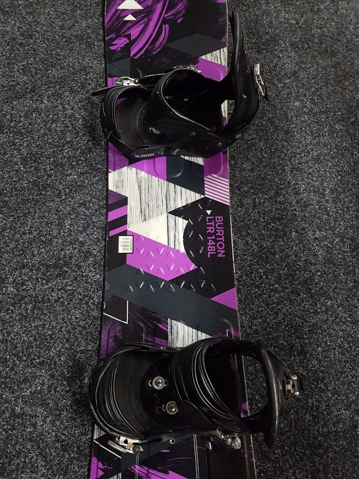 Použitý snowboard Burton LTR + viazanie Burton veľkost M
