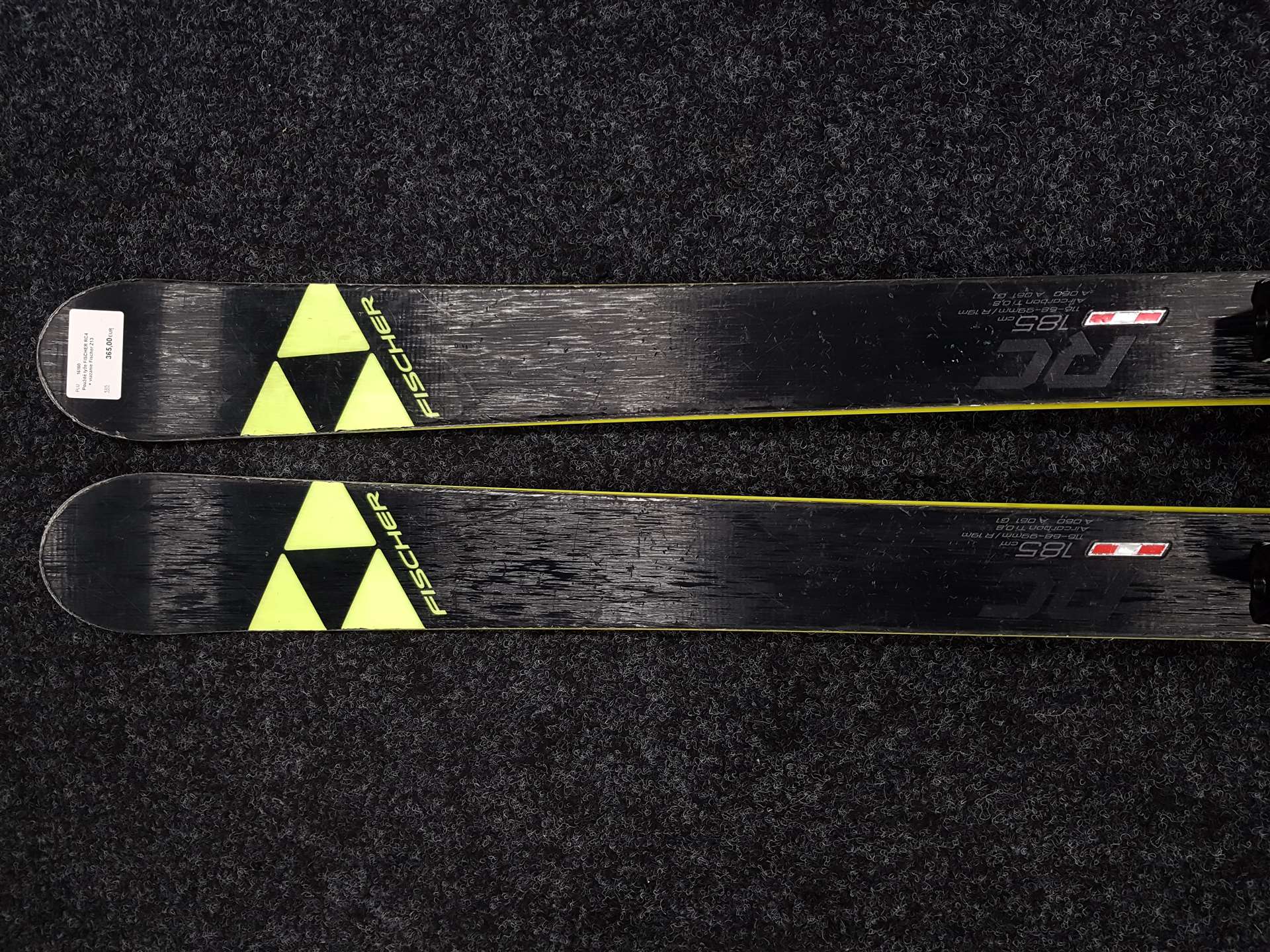Použité lyže FISCHER RC4 + viazanie Fischer Z13