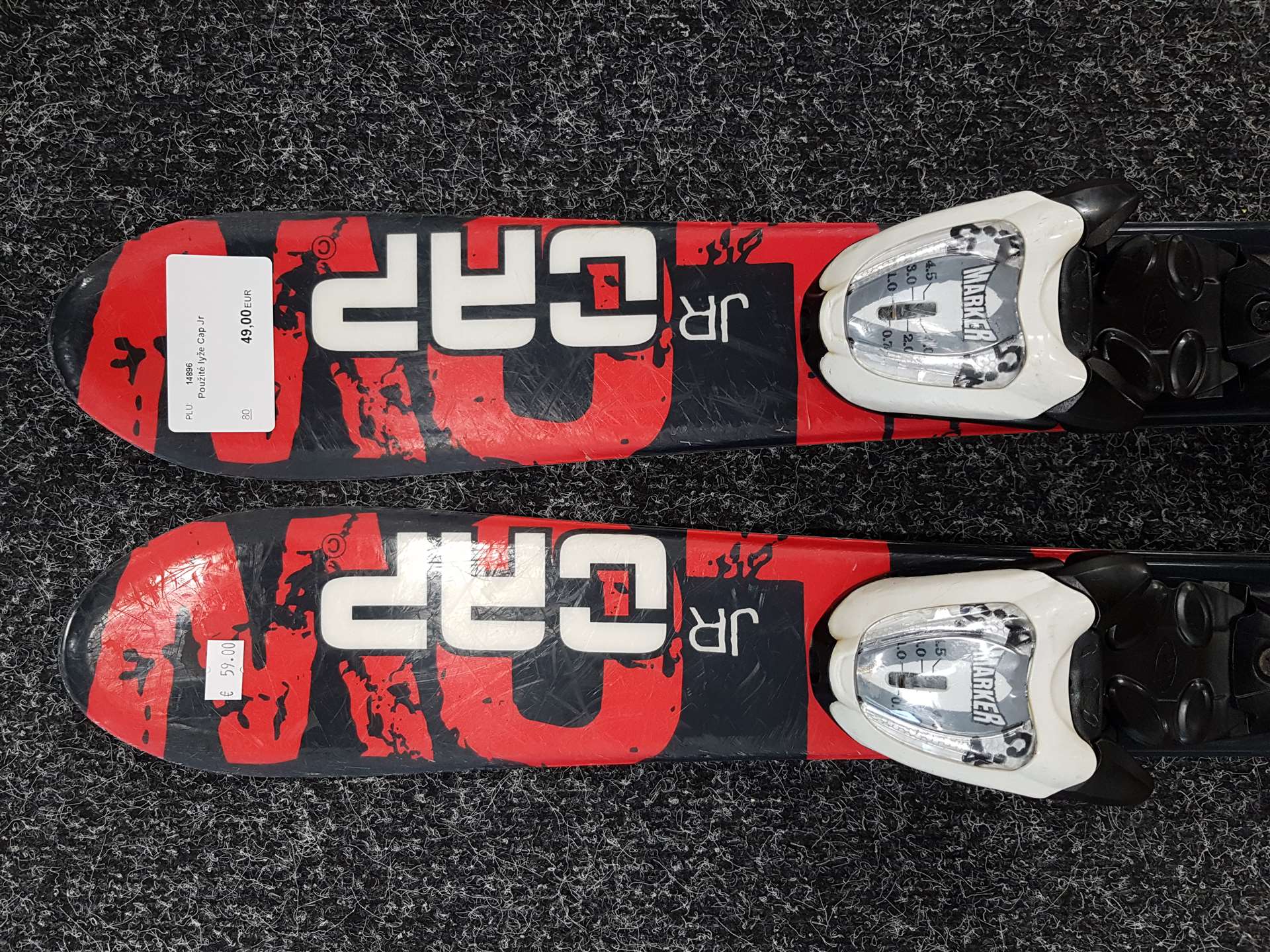 Použité lyže Cap Jr