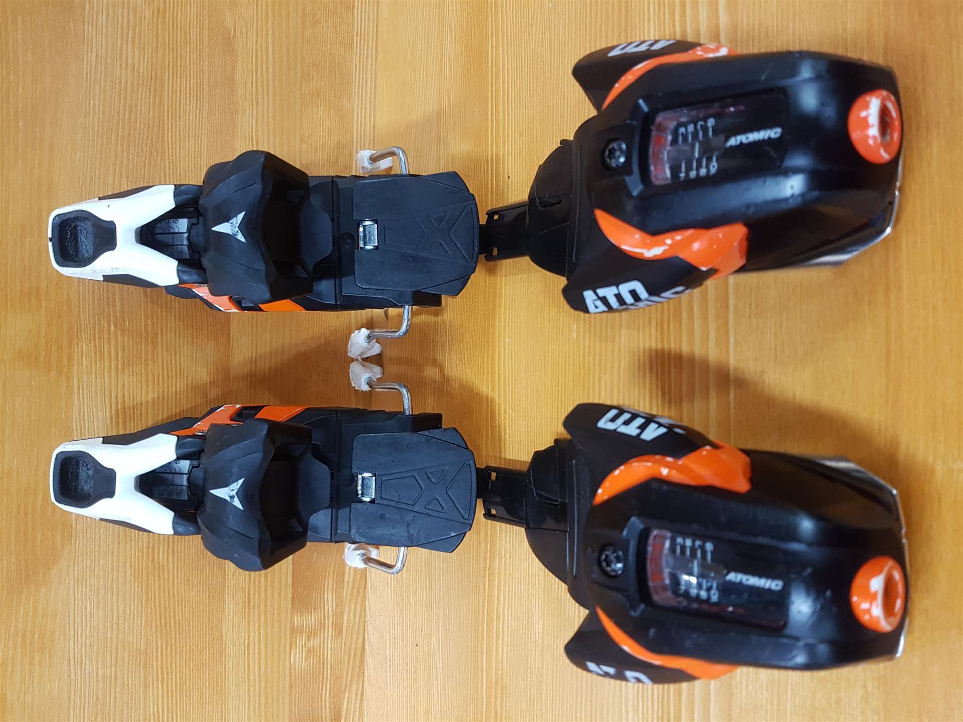 Použité viazanie Atomic XT10 (DIN10)