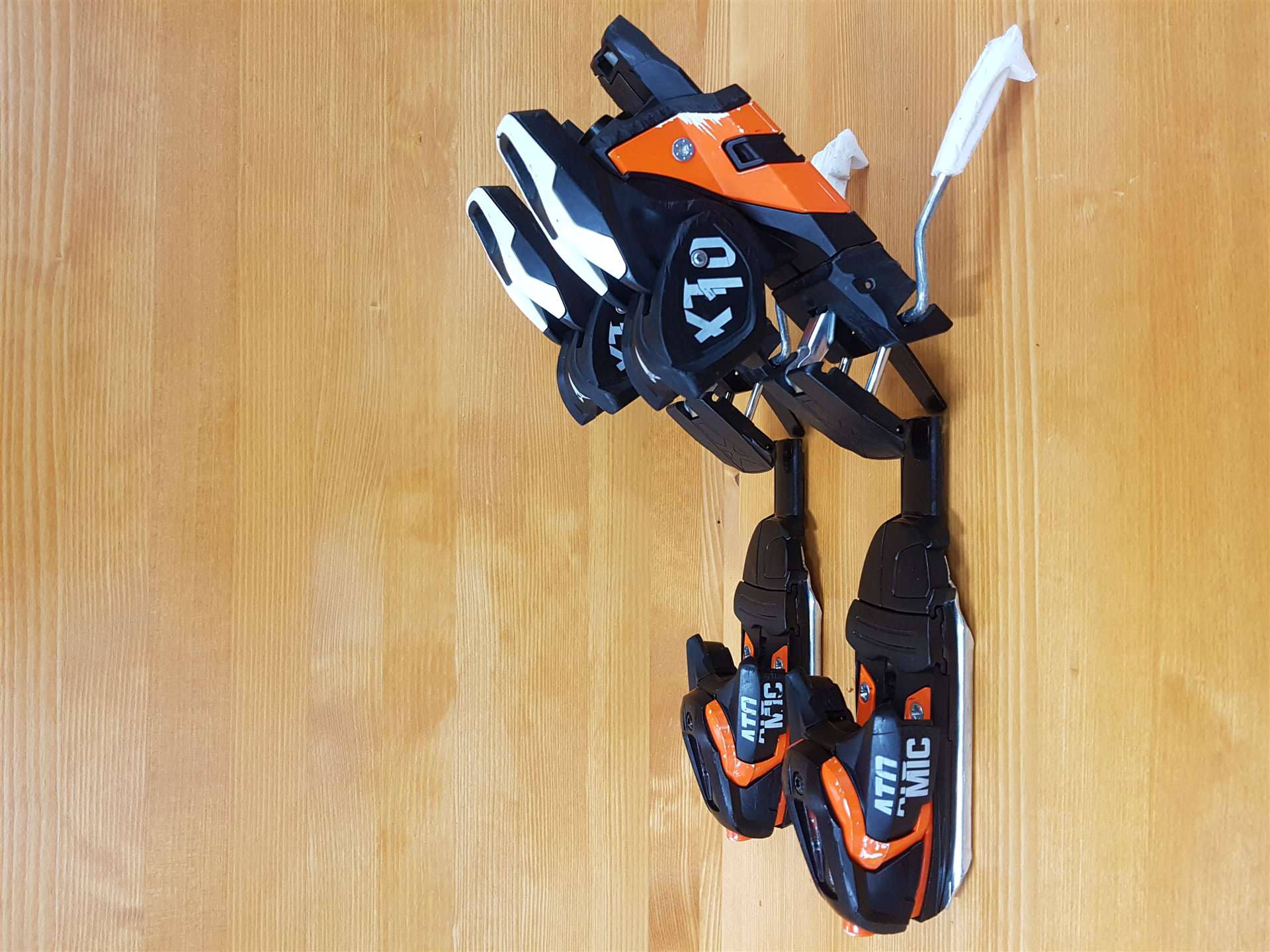 Použité viazanie Atomic XT10 (DIN10)