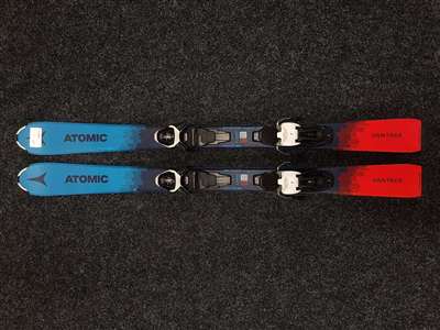 Použité detské lyže ATOMIC Vantage + viazanie Atomic 5.5