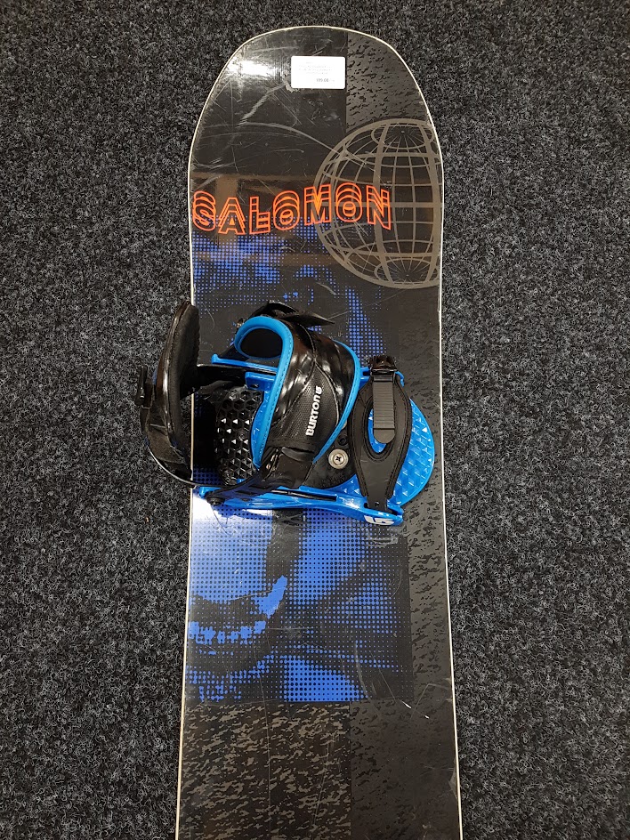 Použitý snowboard SALOMON Sleep Walker + viazanie Burton veľkosť S