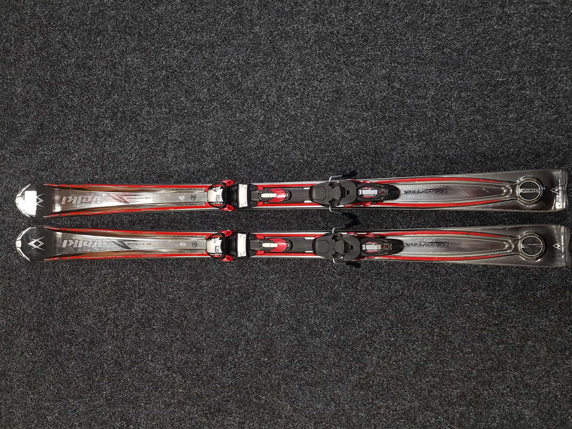 Použité lyže VOLKL TIGERSHARK 11FT + viazanie Marker SPEEDRIDE