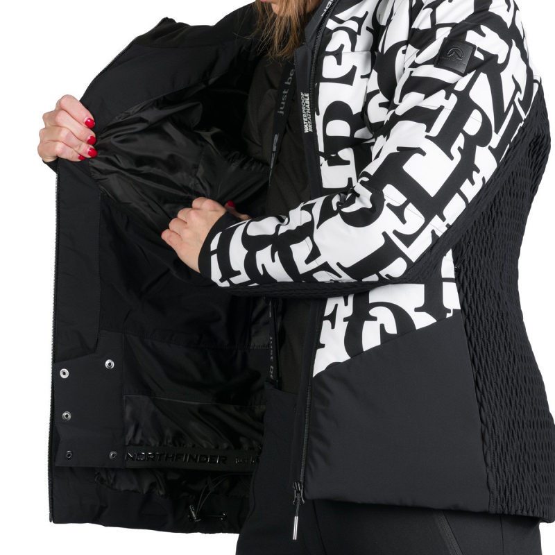 Damen-Skijacke Northfinder LIZ BU-6260SNW 638alloverprint