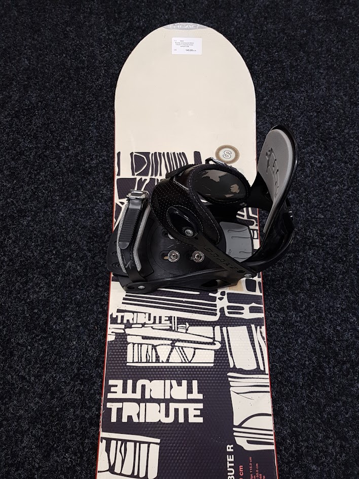 Použitý snowboard HEAD Tribute + viazanie Drake veľkosť S/M