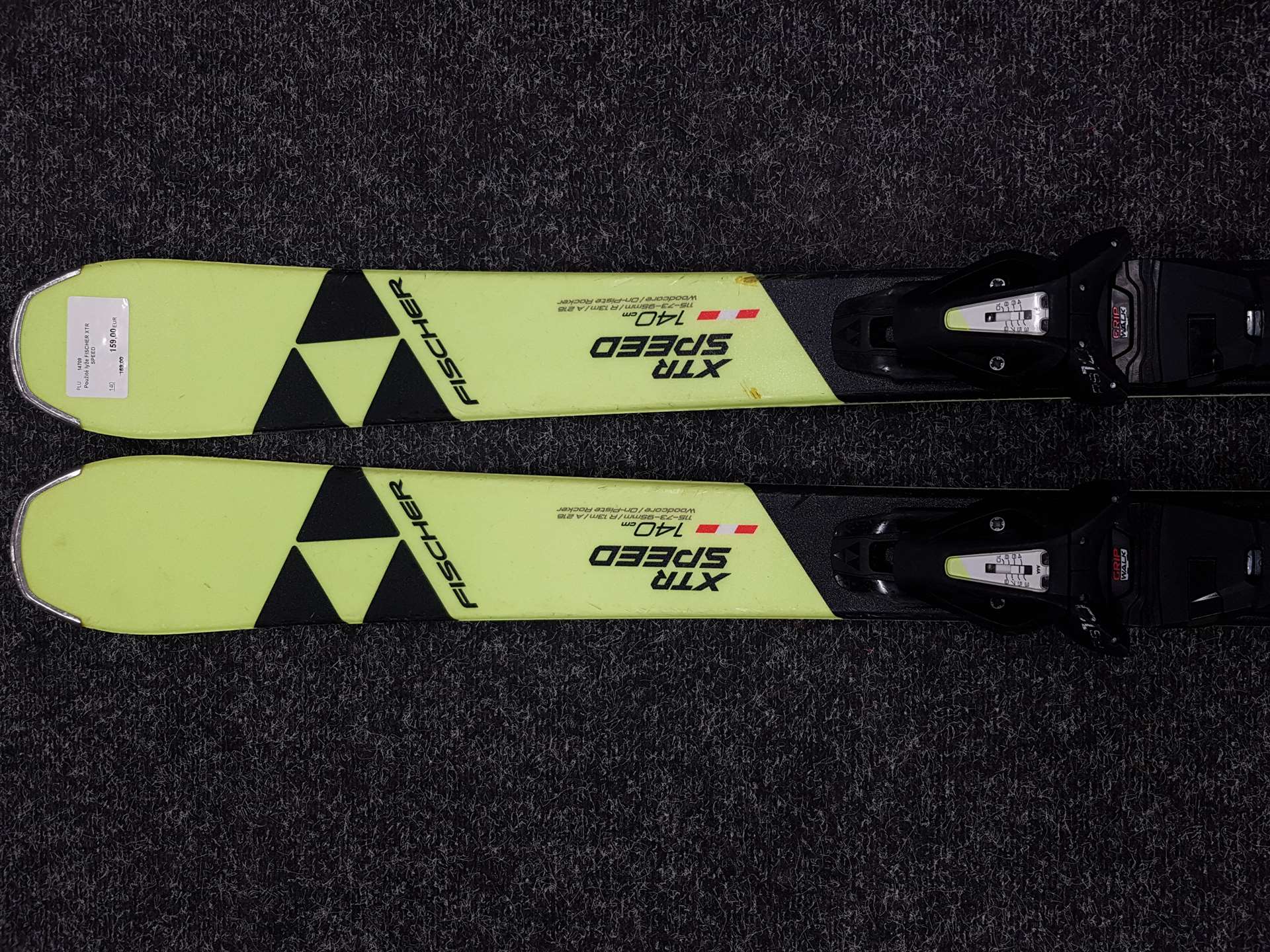 Použité lyže FISCHER XTR SPEED