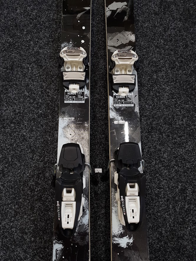 Použité lyže VOLKL Kendo + viazanie Marker Squire 11